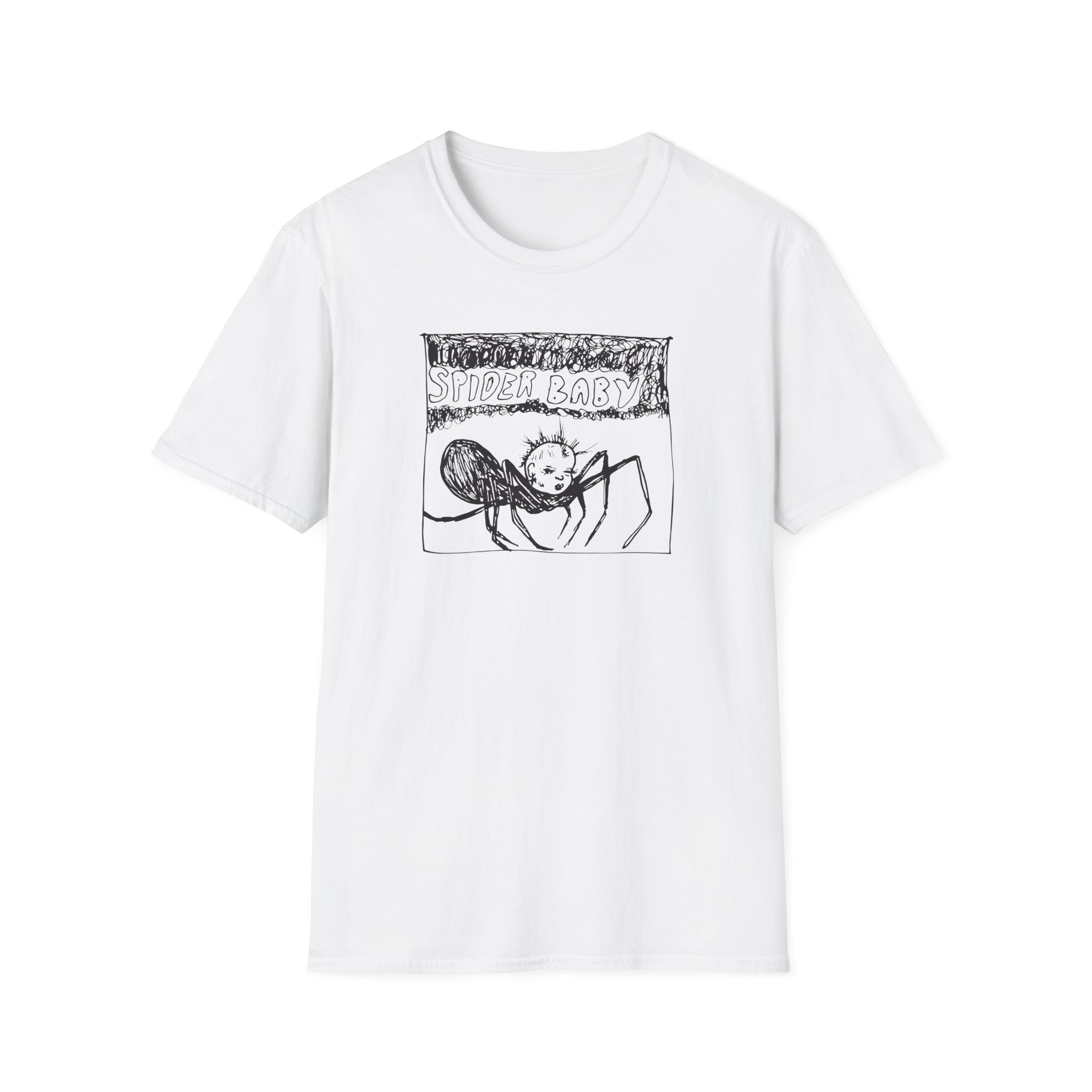 Kurt Cobain Spider Unisex Softstyle T-Shirt