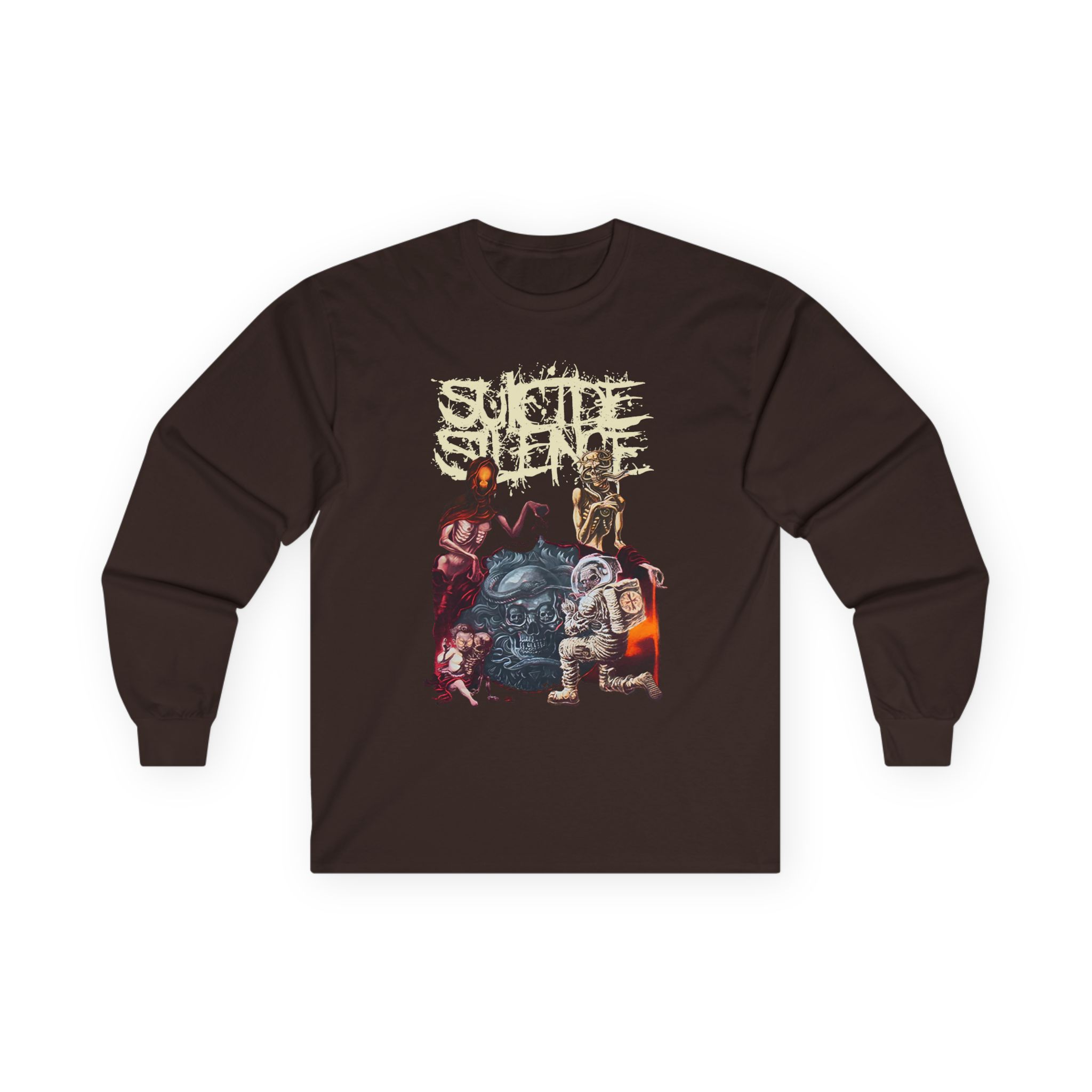 Suicide Silence Rymd Cover Tour 2023 Unisex Ultra Cotton Long Sleeve Tee