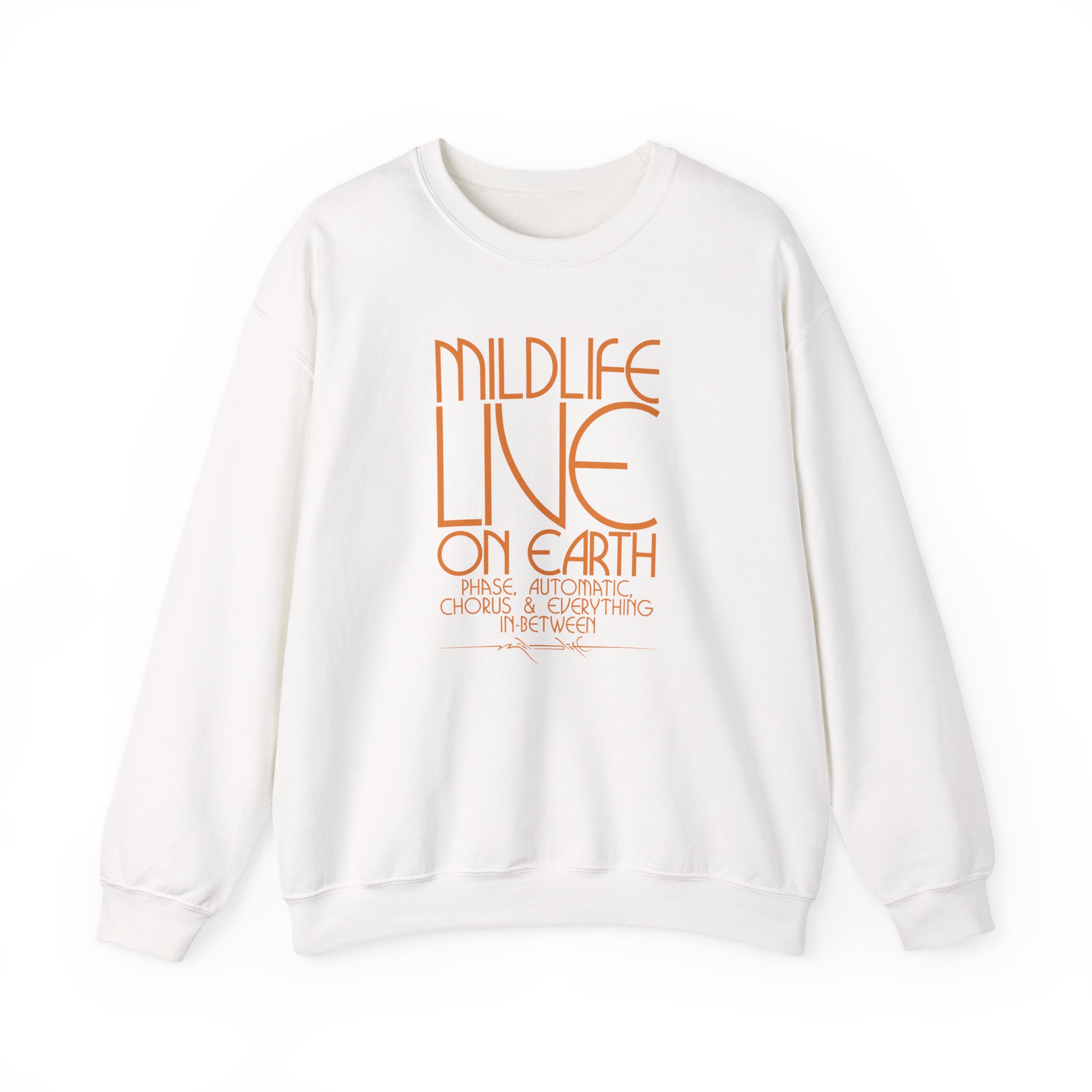 Mildlife Live on Earth Unisex Heavy Blendâ„¢ Crewneck Sweatshirt
