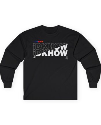 iDKHOW SPLIT Unisex Ultra Cotton Long Sleeve Tee