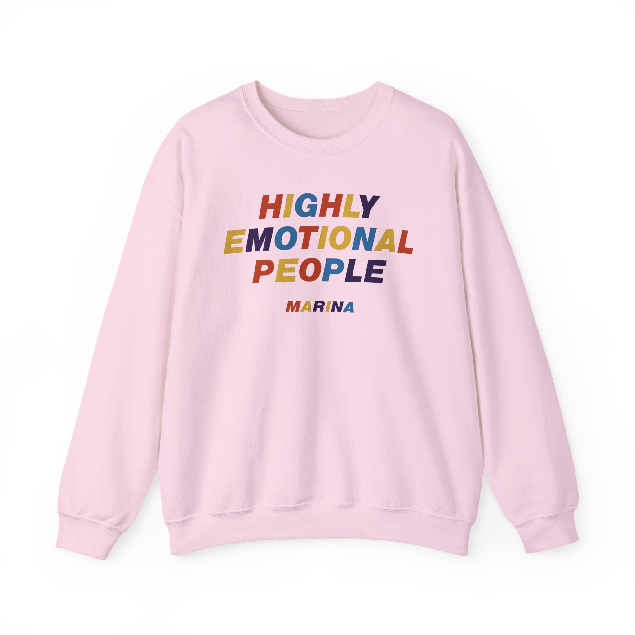 Marina Highly Emotional People Unisex Heavy Blendâ„¢ Crewneck Sweatshirt