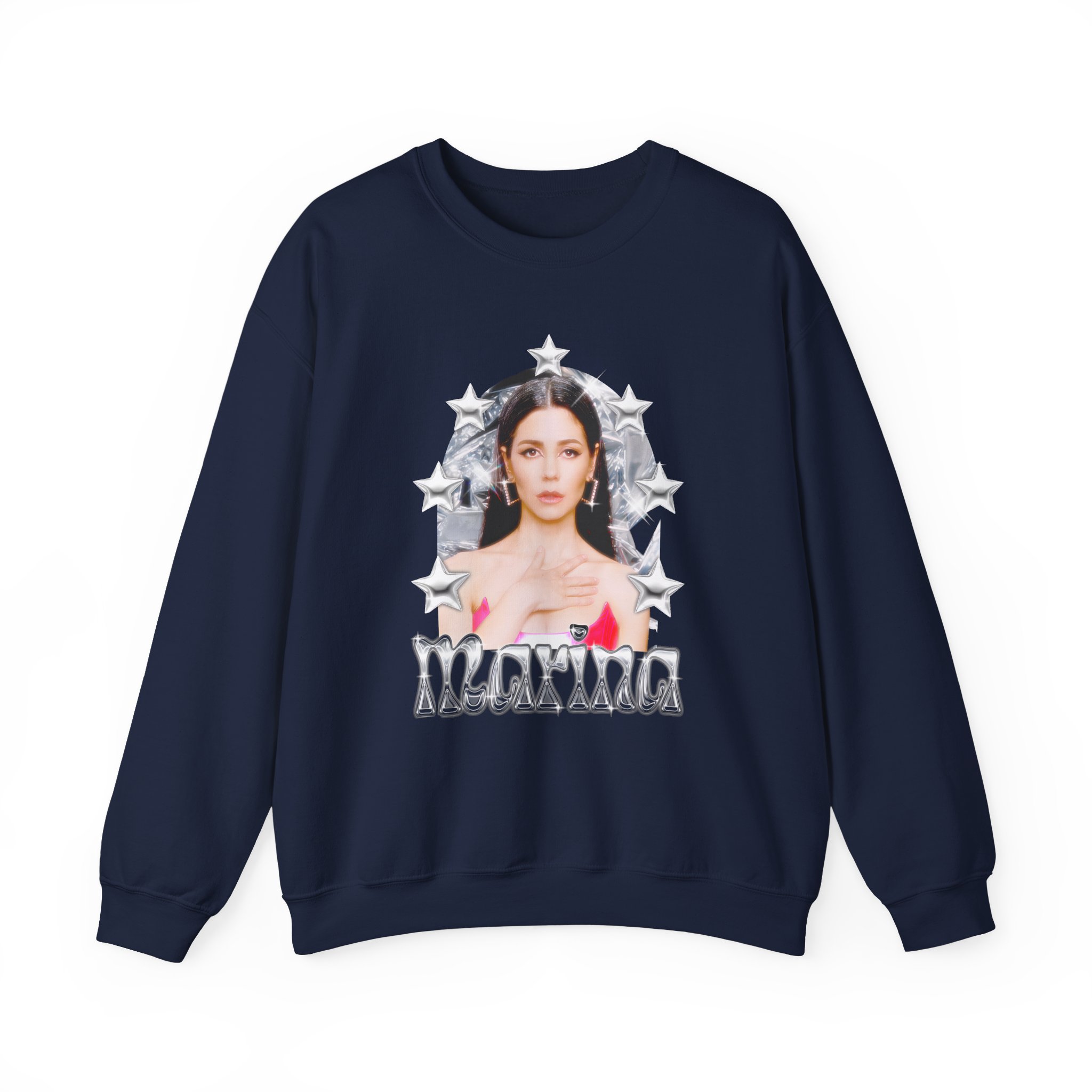 Marina Chrome Stars Unisex Heavy Blendâ„¢ Crewneck Sweatshirt