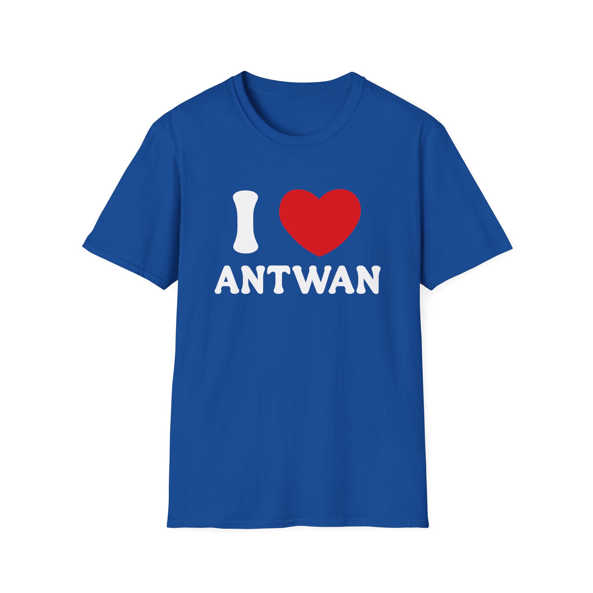 Antwan I Love Unisex Softstyle T-Shirt