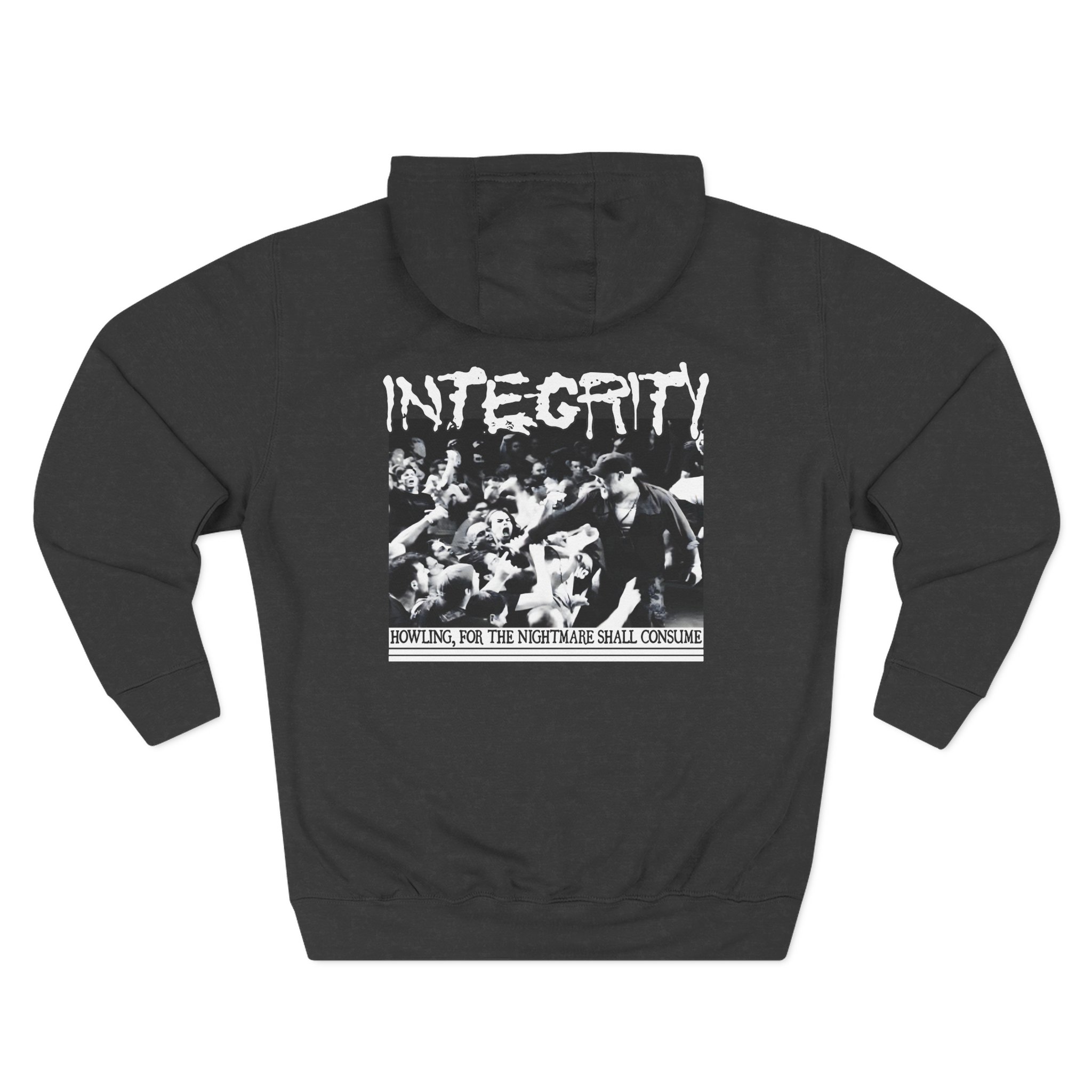 Integrity Logo Three-Panel Fleece Hoodie