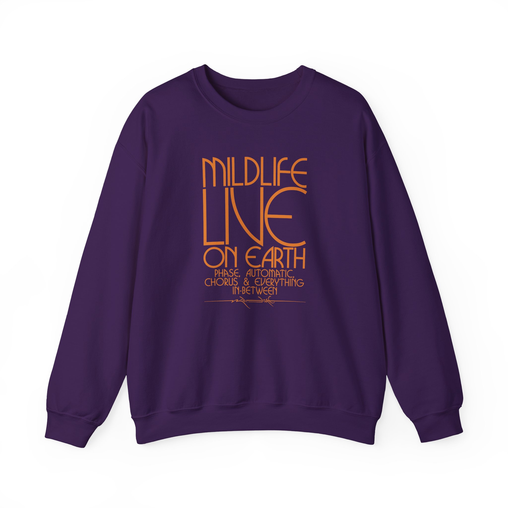 Mildlife Live on Earth Unisex Heavy Blendâ„¢ Crewneck Sweatshirt