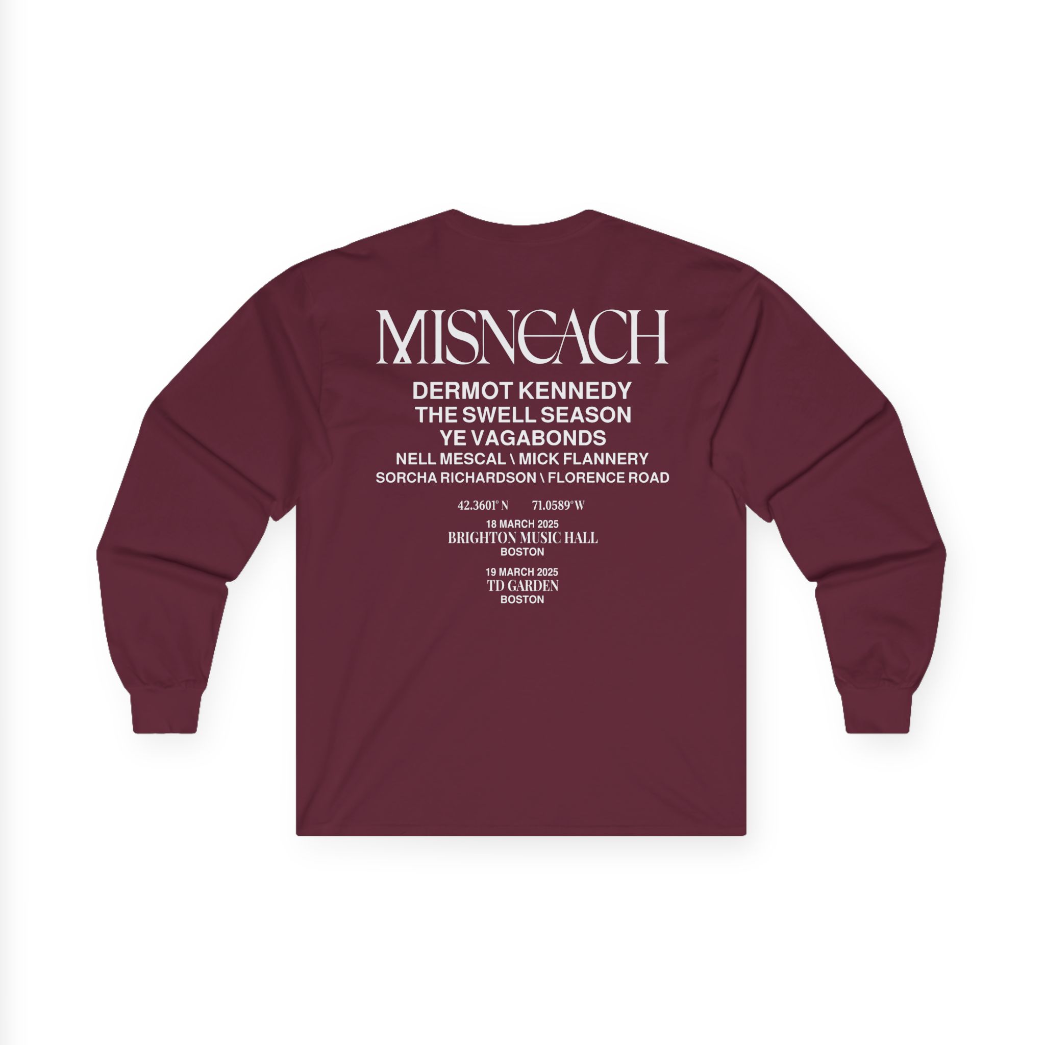 Dermot Kennedy Misneach Festival Unisex Ultra Cotton Long Sleeve Tee
