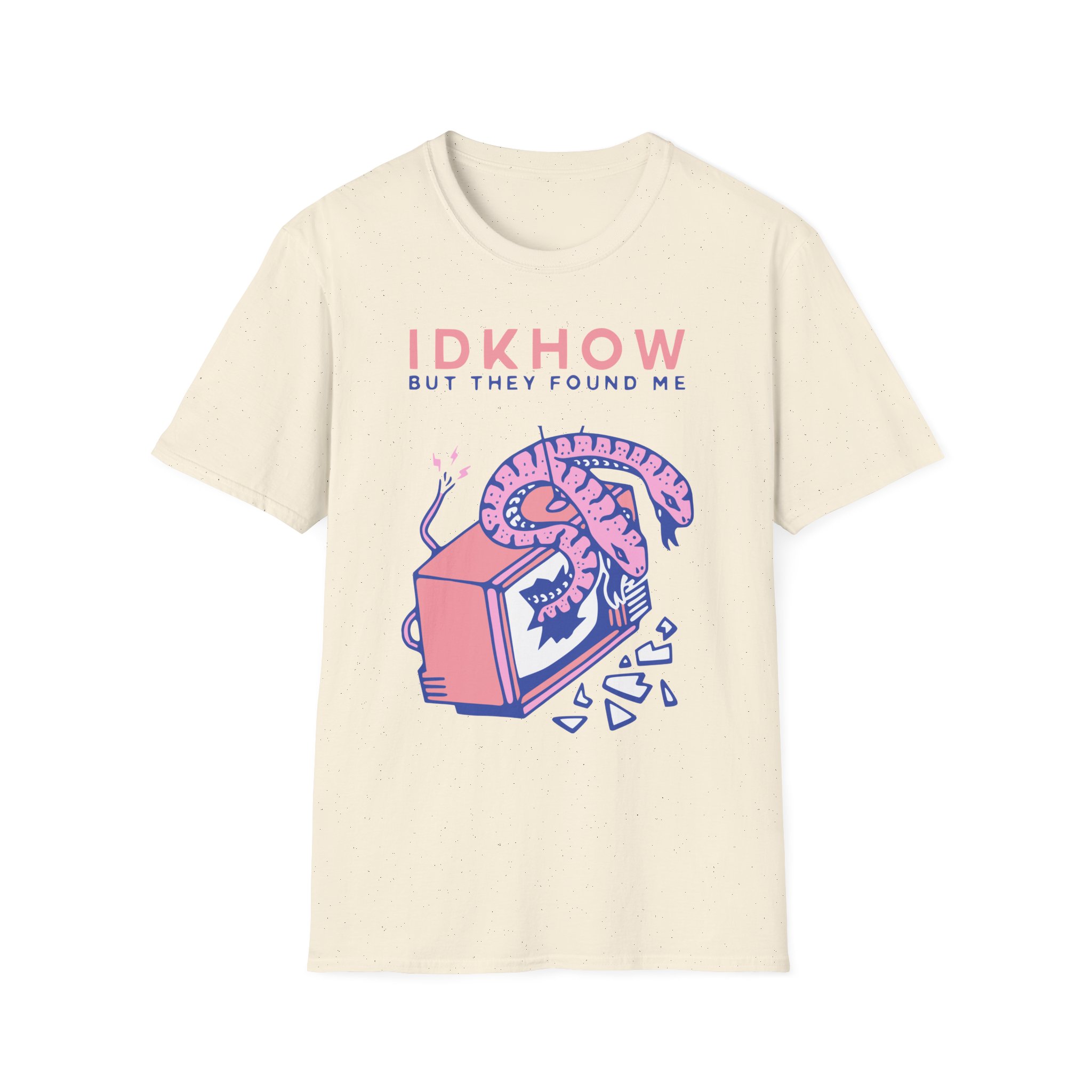 iDKHOW Screentime Unisex Softstyle T-Shirt