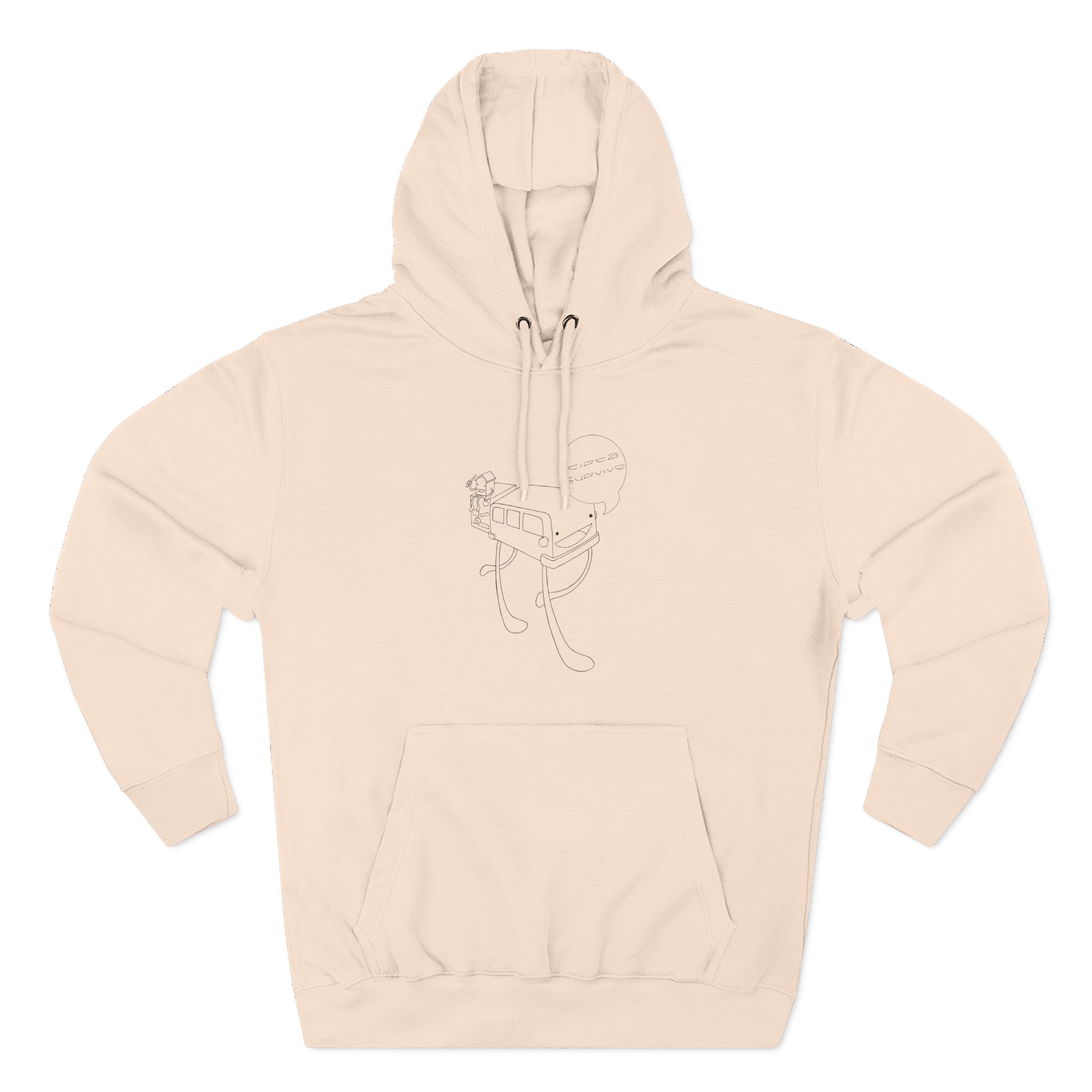 Circa Survive Bus Three-Panel Fleece Hoodie
