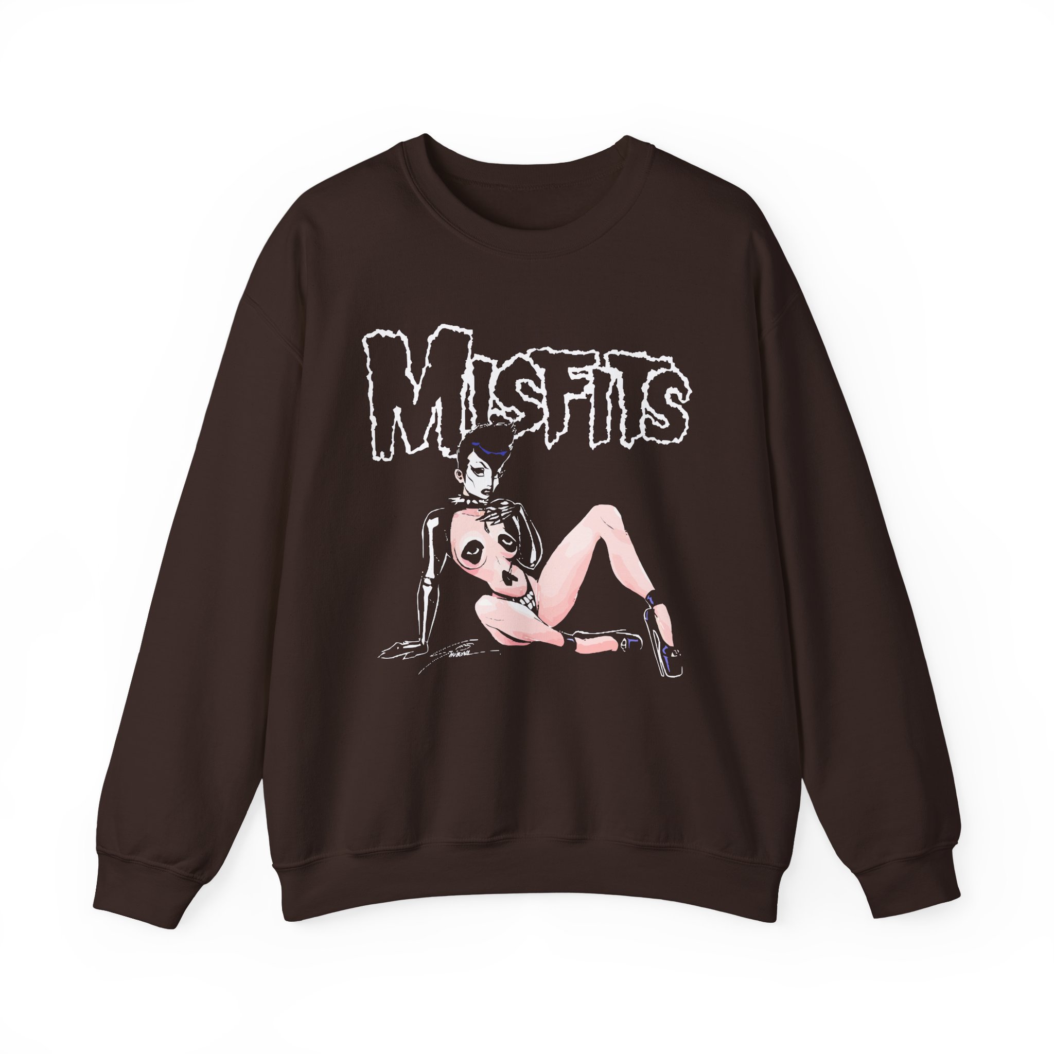 Misfits Fiendish Unisex Heavy Blendâ„¢ Crewneck Sweatshirt