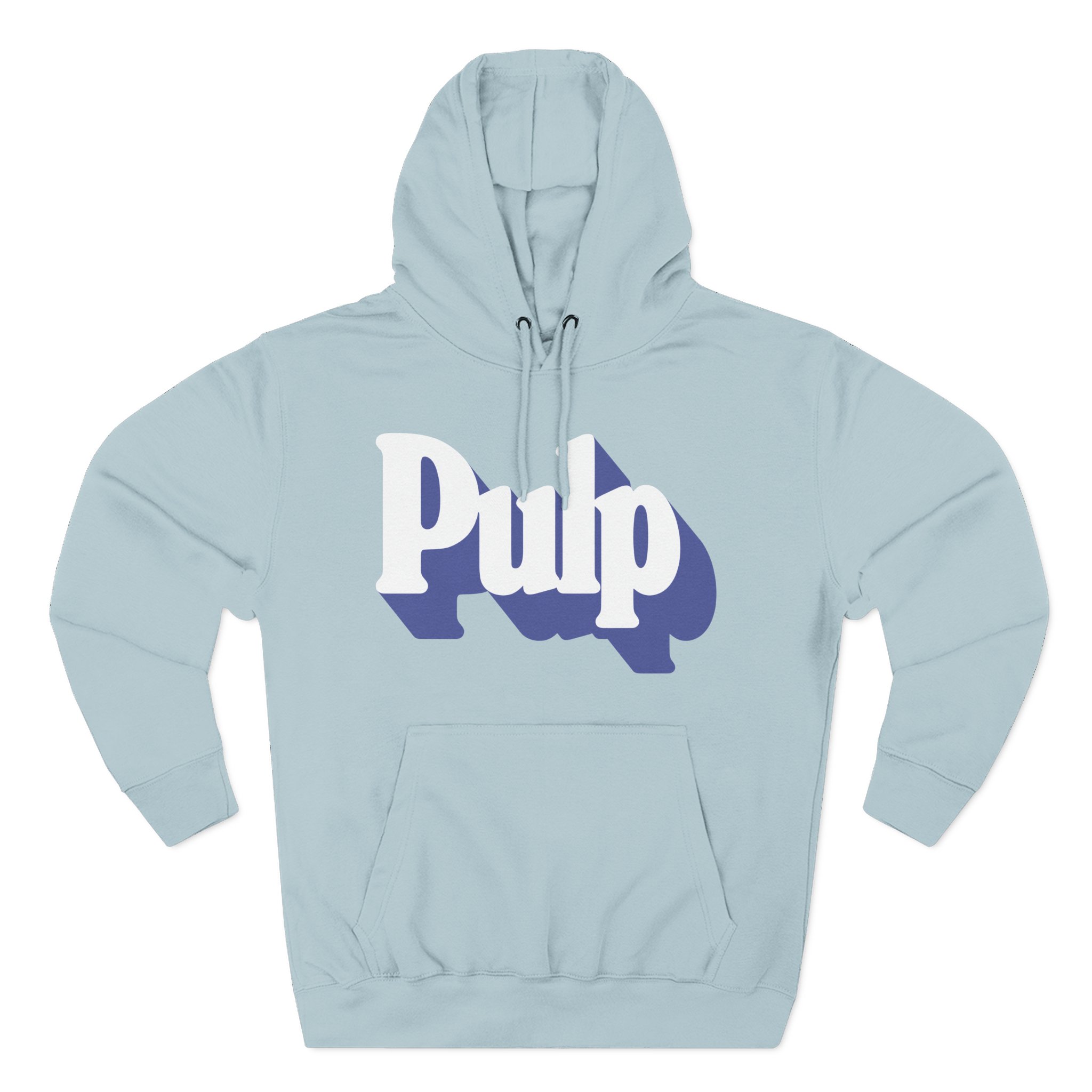 Pulp Shadow Logo Three-Panel Fleece Hoodie