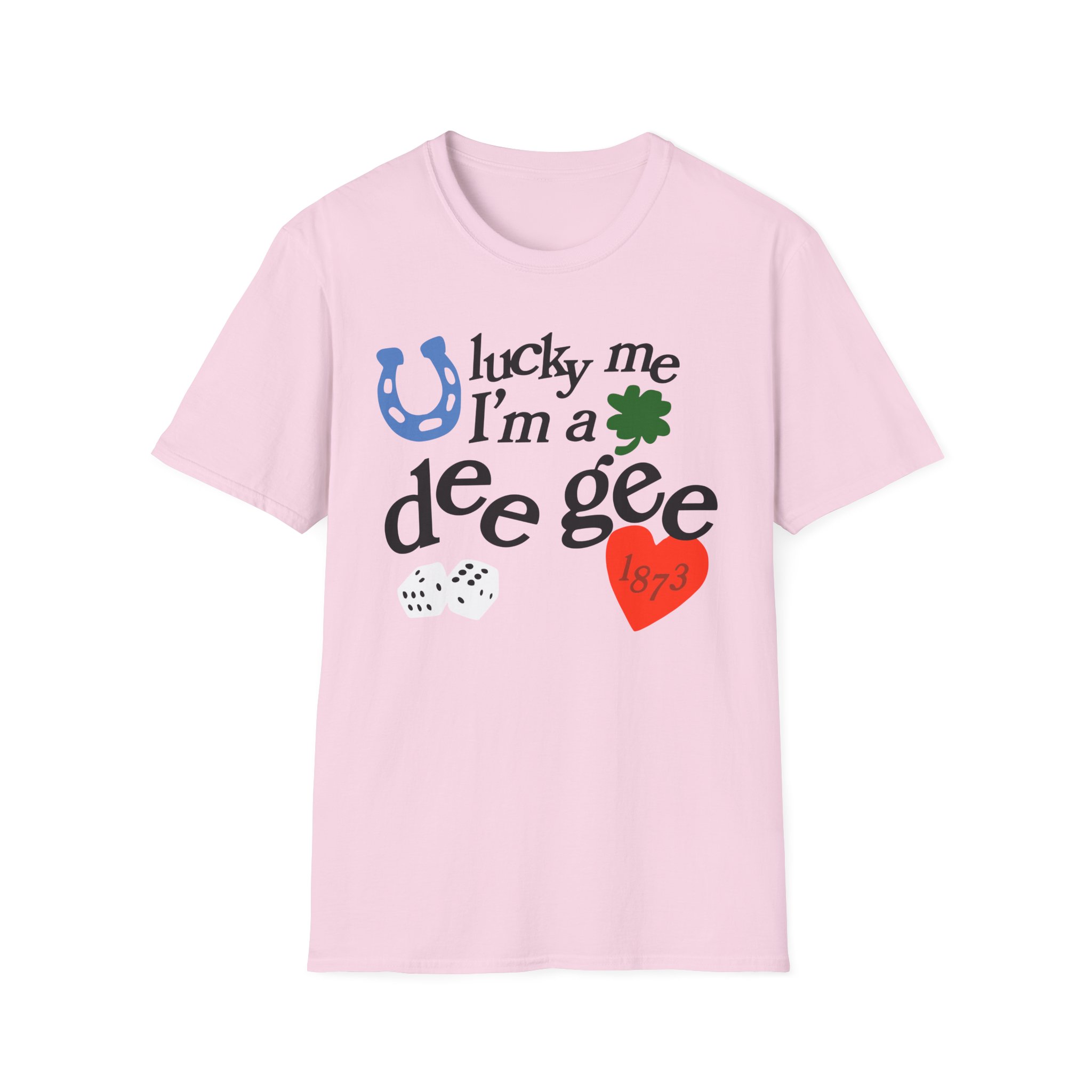 Delta Gamma Lucky Me Unisex Softstyle T-Shirt