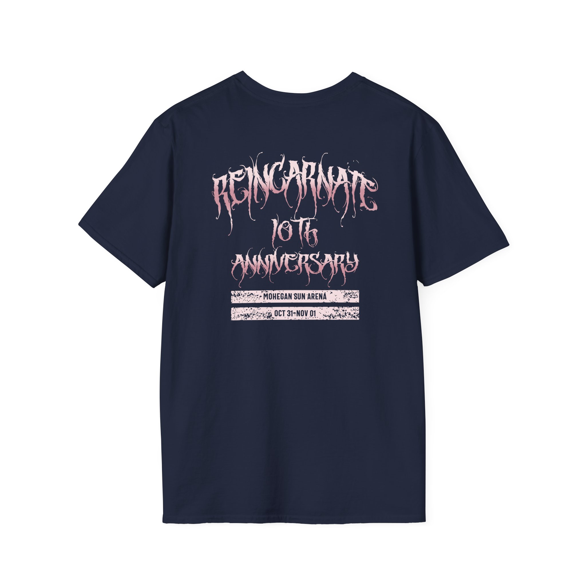 Motionless in White Reincarnate 10 Year Apocalypse Fest Unisex Softstyle T-Shirt