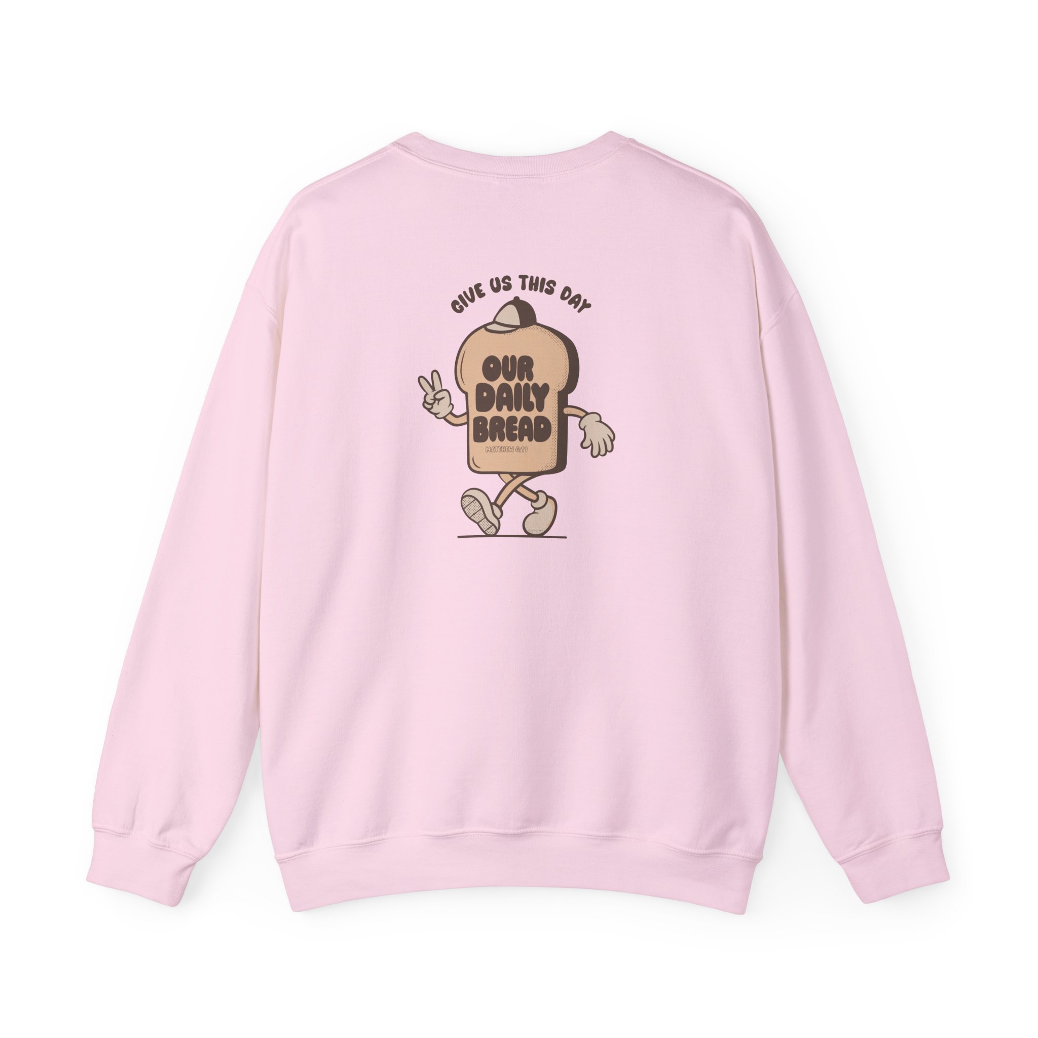 Daily Bread Mushroom Unisex Heavy Blendâ„¢ Crewneck Sweatshirt