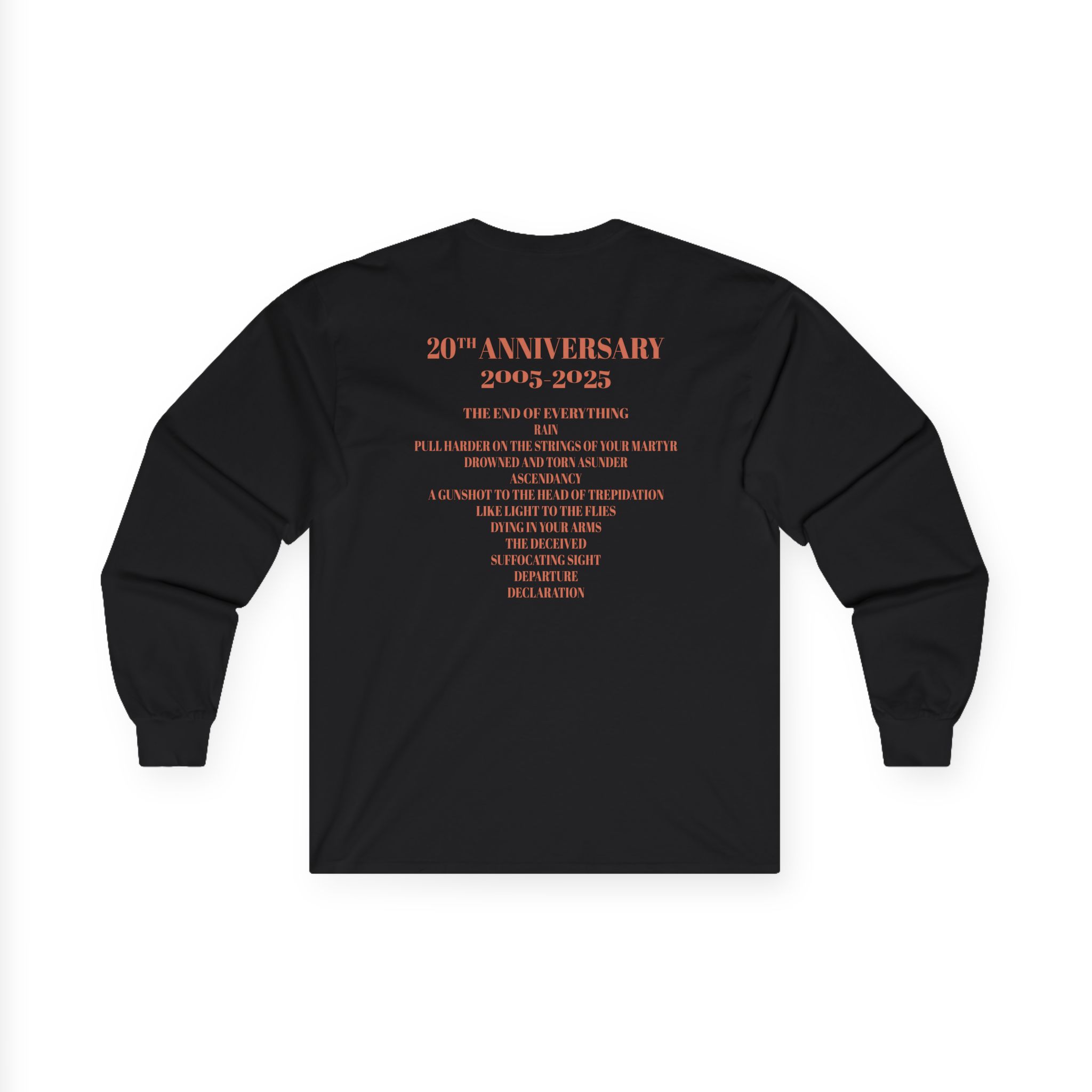 Trivium 20th Anniversary Unisex Ultra Cotton Long Sleeve Tee