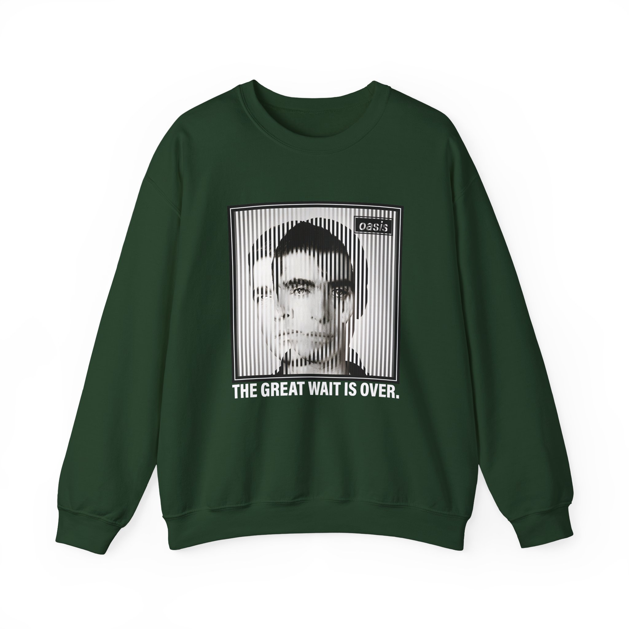 Oasis The Great Wait Is Over Unisex Heavy Blendâ„¢ Crewneck Sweatshirt