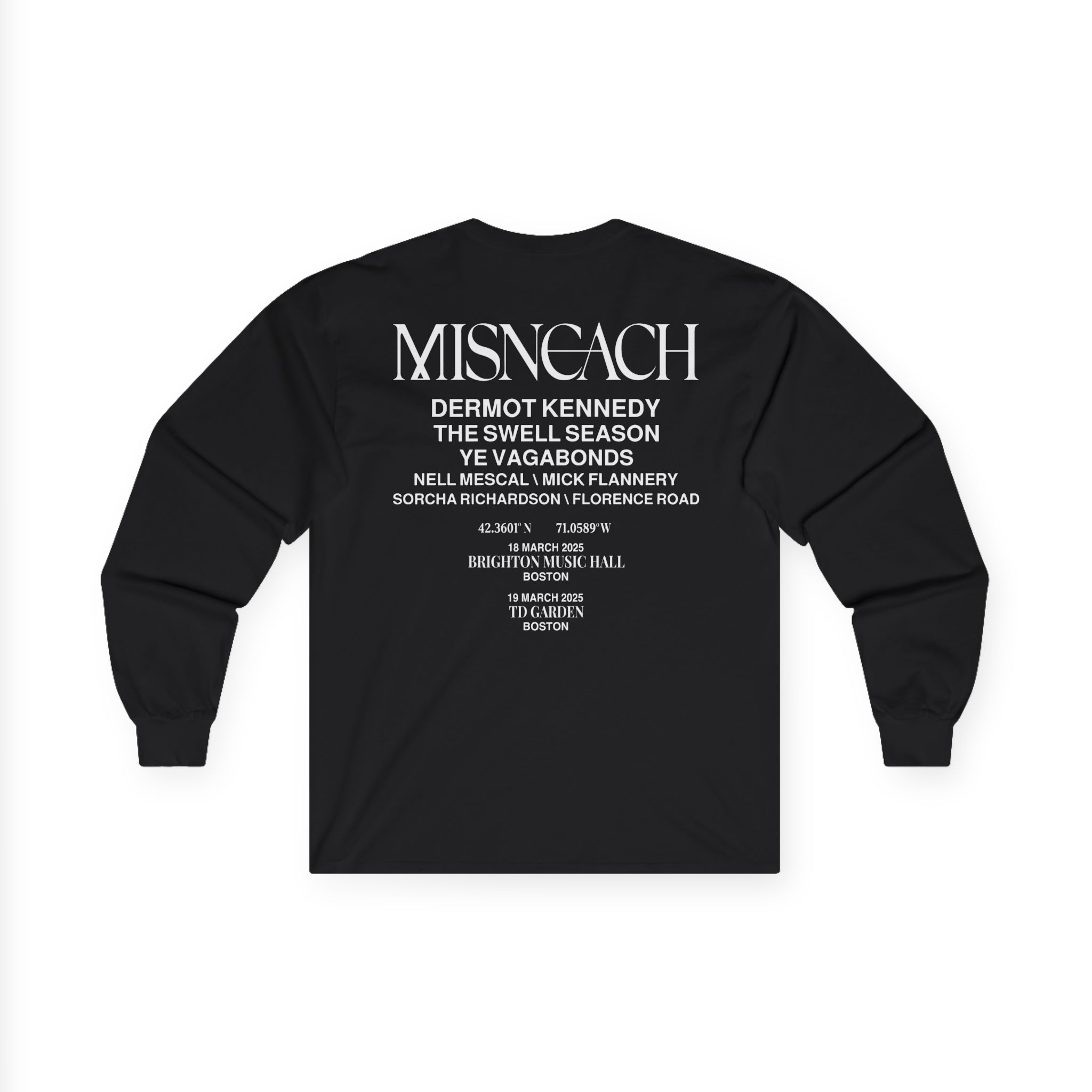 Dermot Kennedy Misneach Festival Unisex Ultra Cotton Long Sleeve Tee