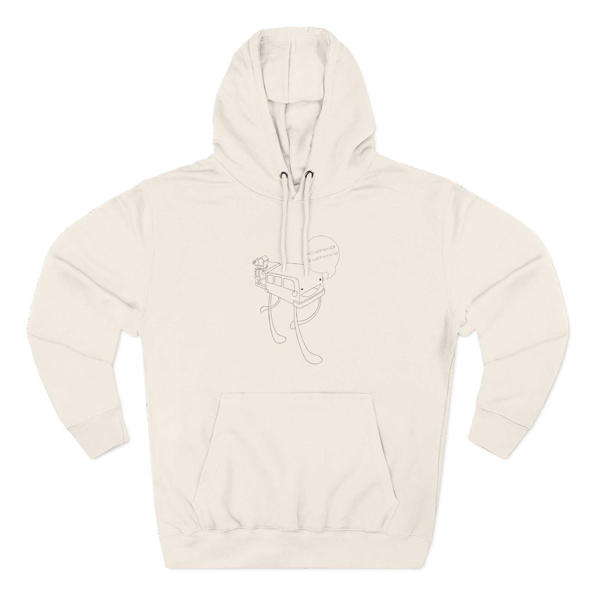Circa Survive Bus Three-Panel Fleece Hoodie