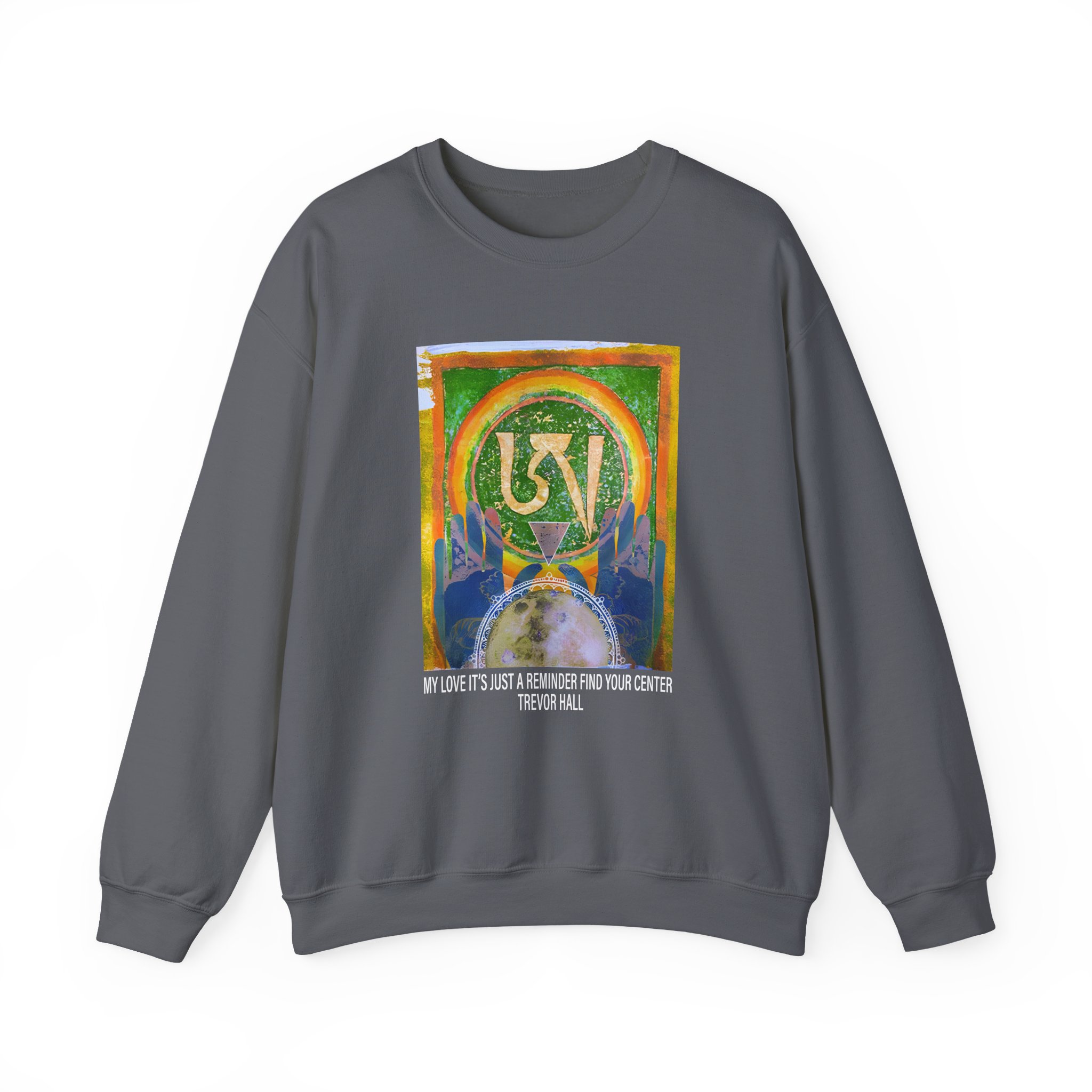 Trevor Hall Reminder Unisex Heavy Blendâ„¢ Crewneck Sweatshirt