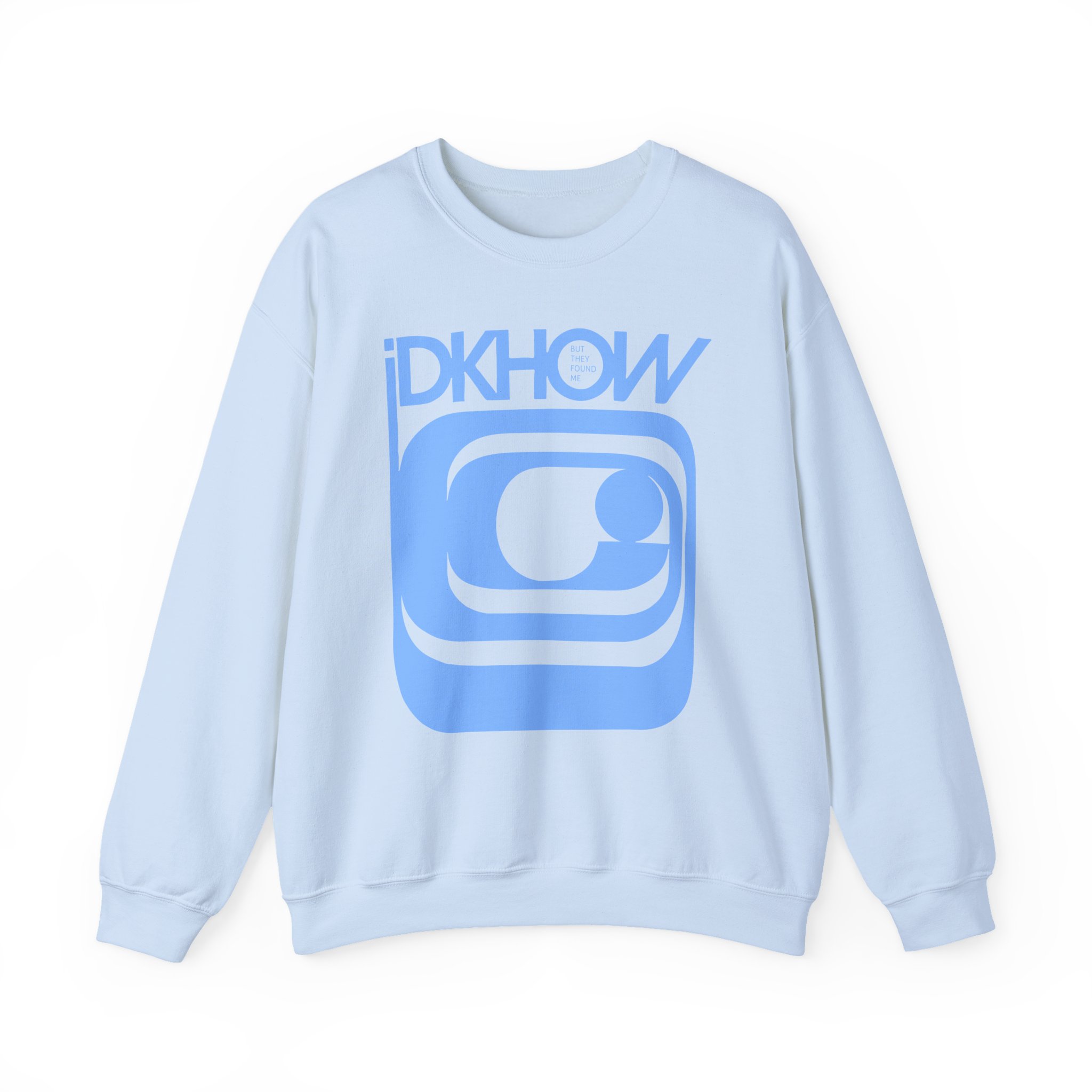 iDKHOW SWIRL MONITOR Unisex Heavy Blendâ„¢ Crewneck Sweatshirt