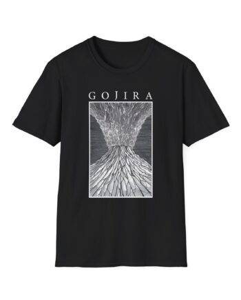 Gojira Magma Sketch Unisex Softstyle T-Shirt
