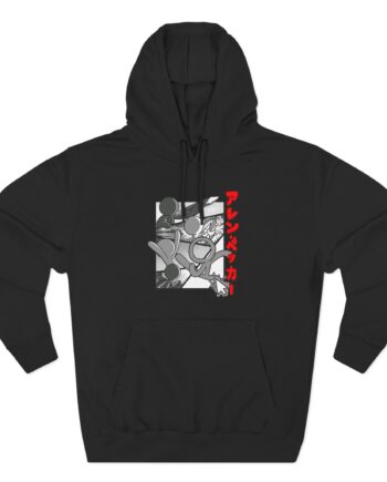 Alan Becker Manga Three-Panel Fleece Hoodie
