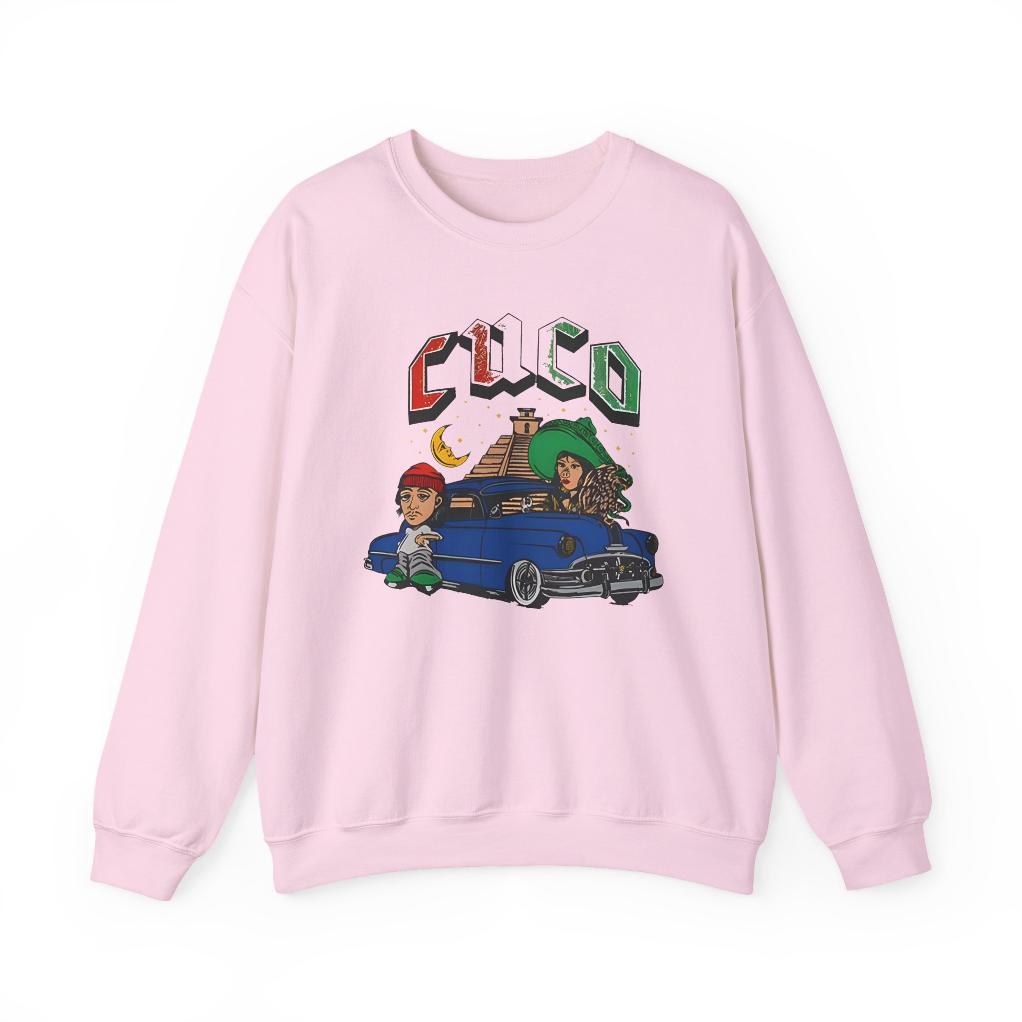 Cuco Car Unisex Heavy Blendâ„¢ Crewneck Sweatshirt
