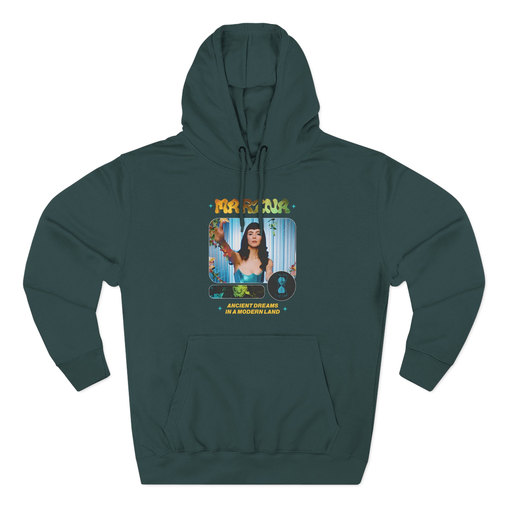 Marina Dreams Frame Three-Panel Fleece Hoodie