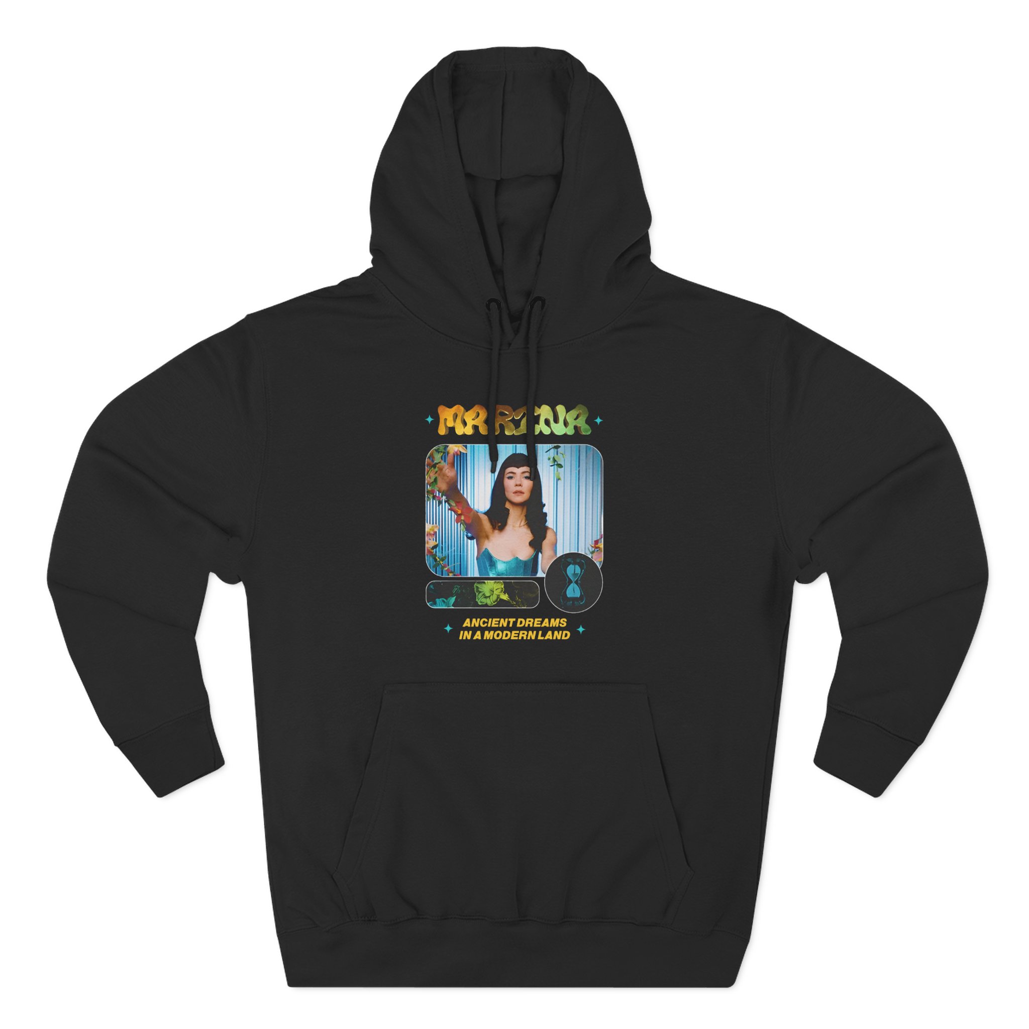 Marina Dreams Frame Three-Panel Fleece Hoodie