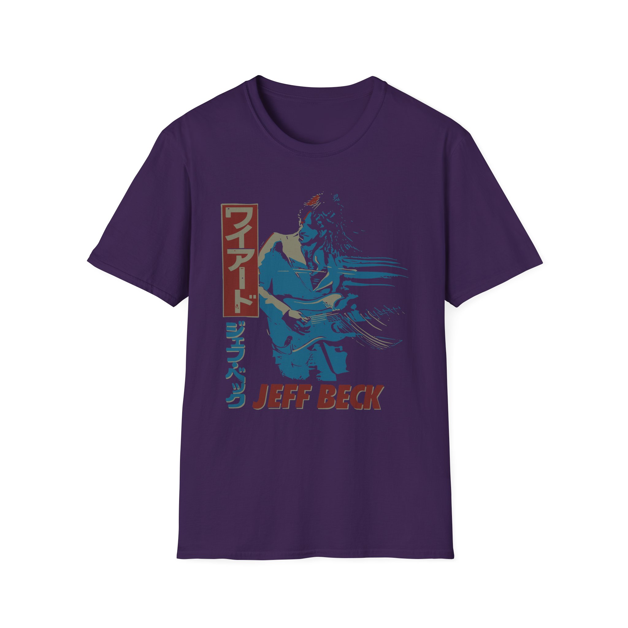 Jeff Beck Wind Unisex Softstyle T-Shirt