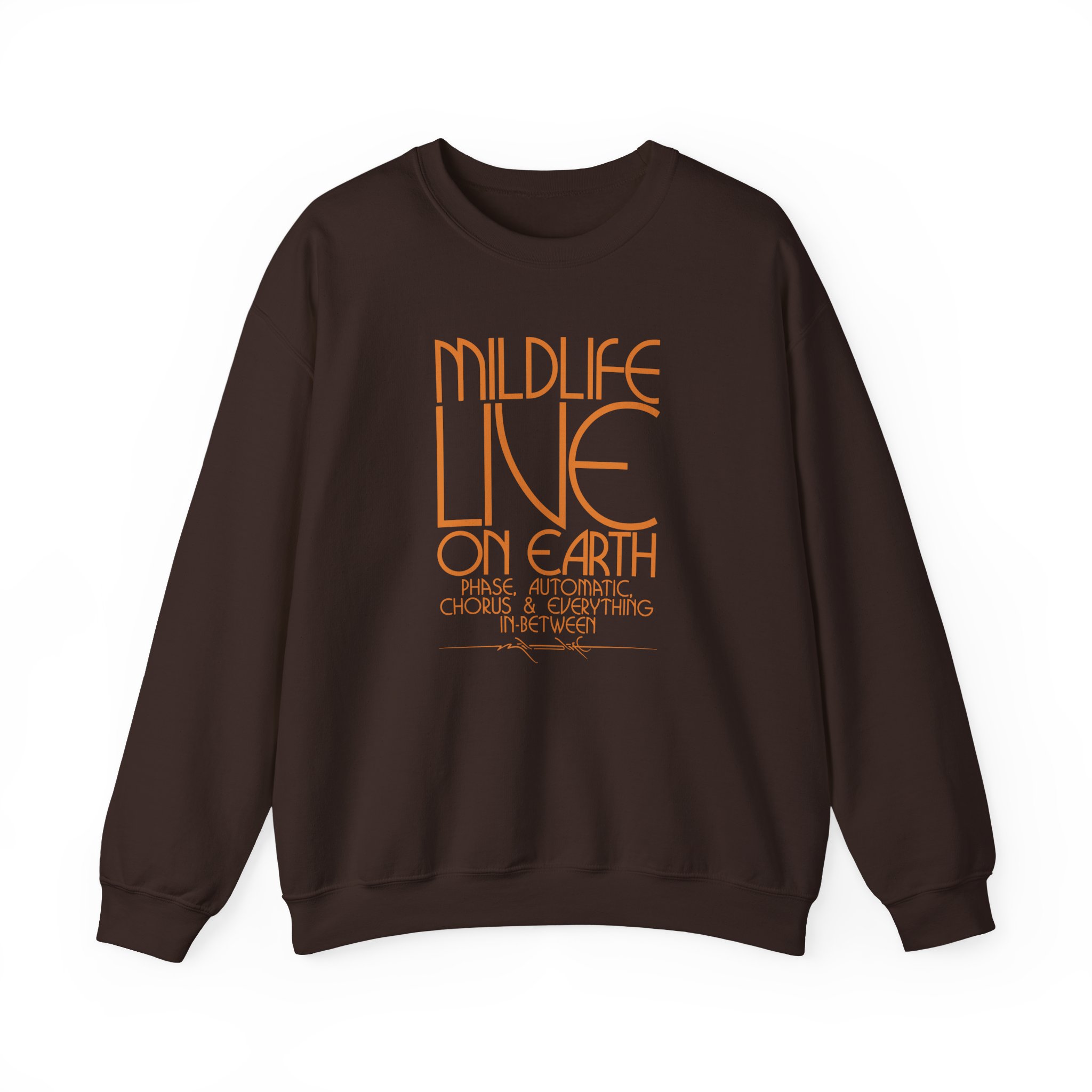 Mildlife Live on Earth Unisex Heavy Blendâ„¢ Crewneck Sweatshirt