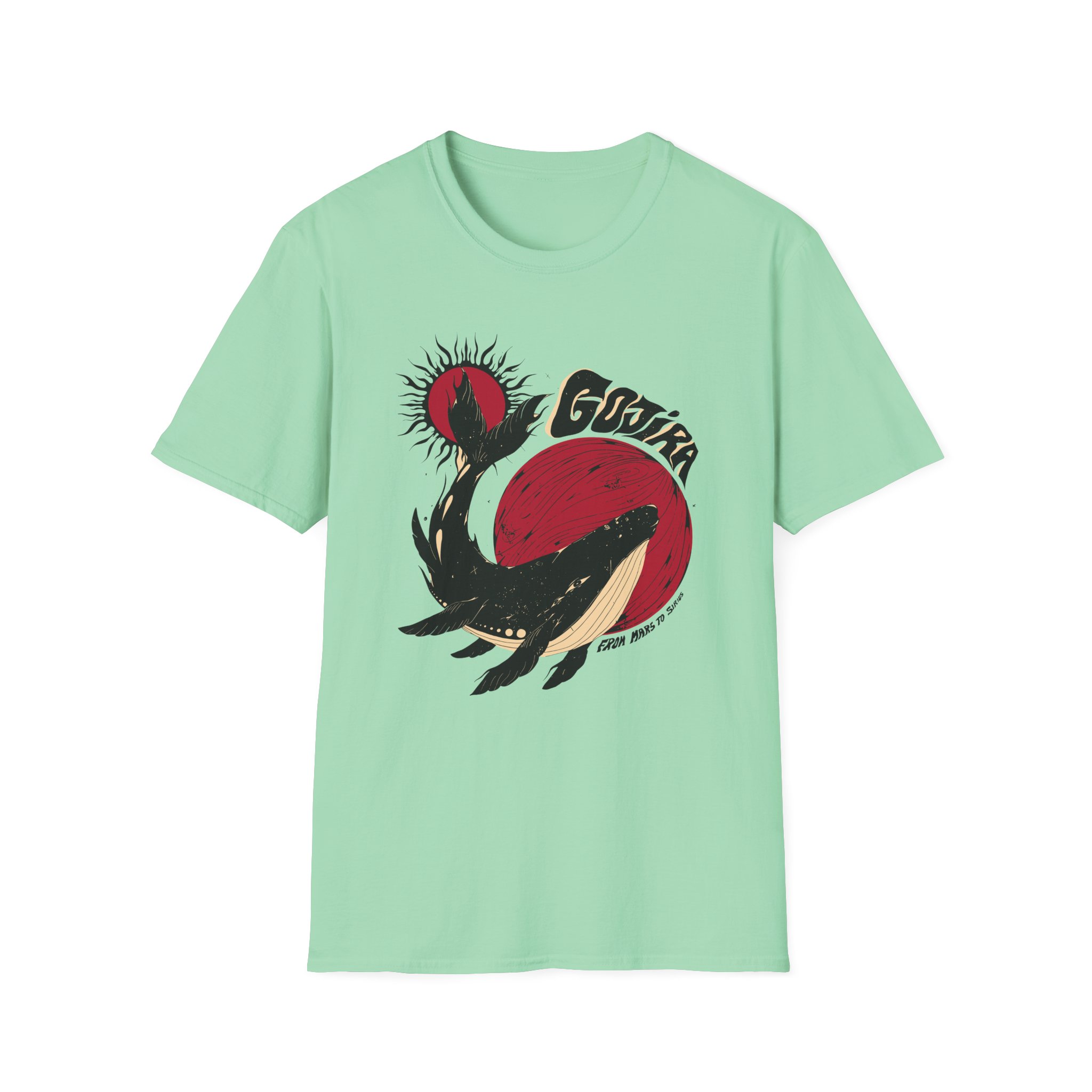 Gojira Whale Unisex Softstyle T-Shirt