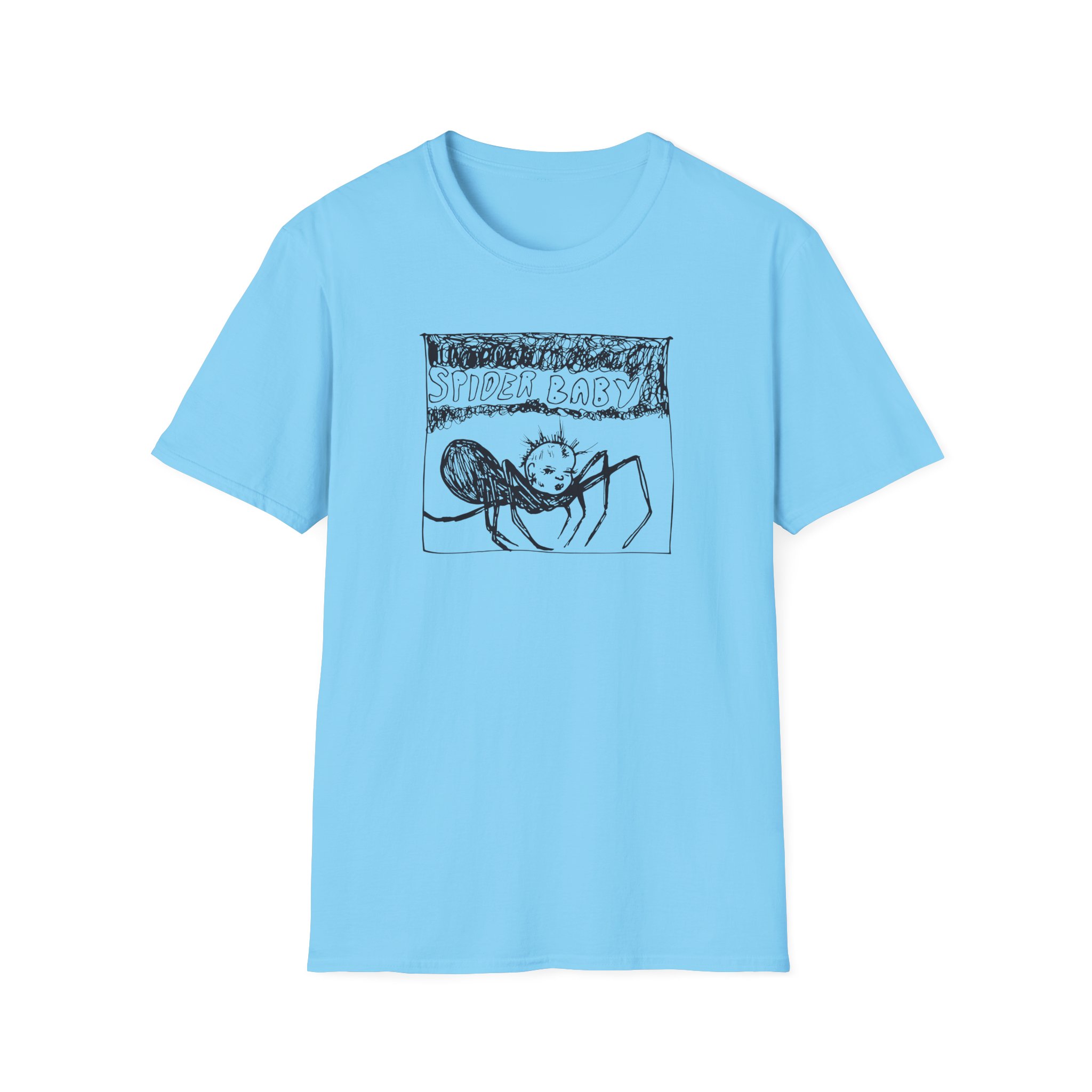 Kurt Cobain Spider Unisex Softstyle T-Shirt
