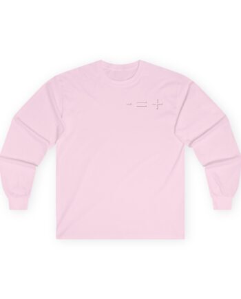 Cnco Less Equals More Unisex Ultra Cotton Long Sleeve Tee