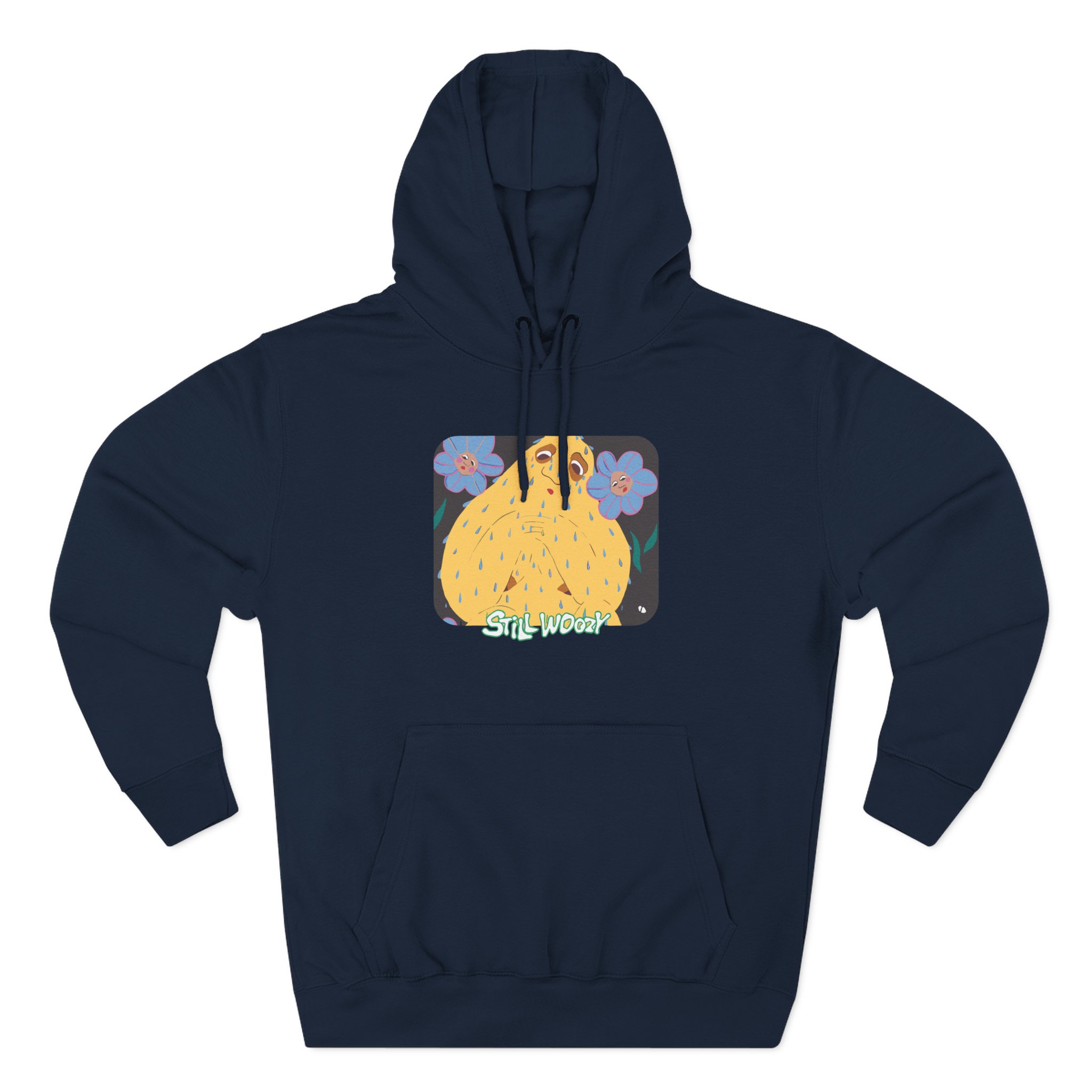 Still Woozy Three-Panel Fleece Hoodie