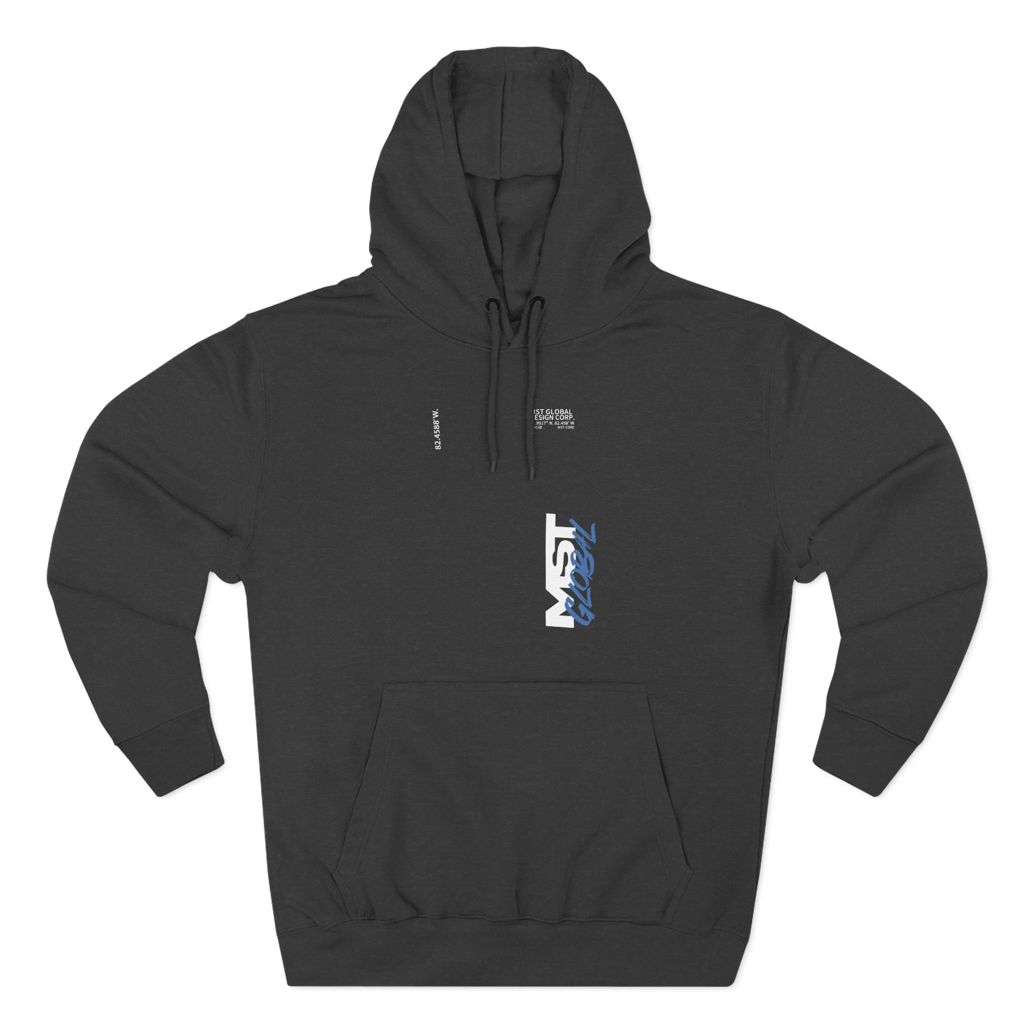 Moist Mst Global Three-Panel Fleece Hoodie