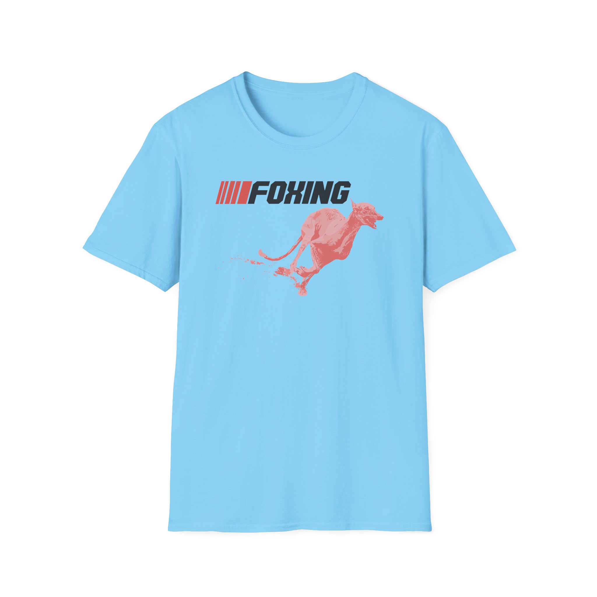 Foxing Greyhound Unisex Softstyle T-Shirt