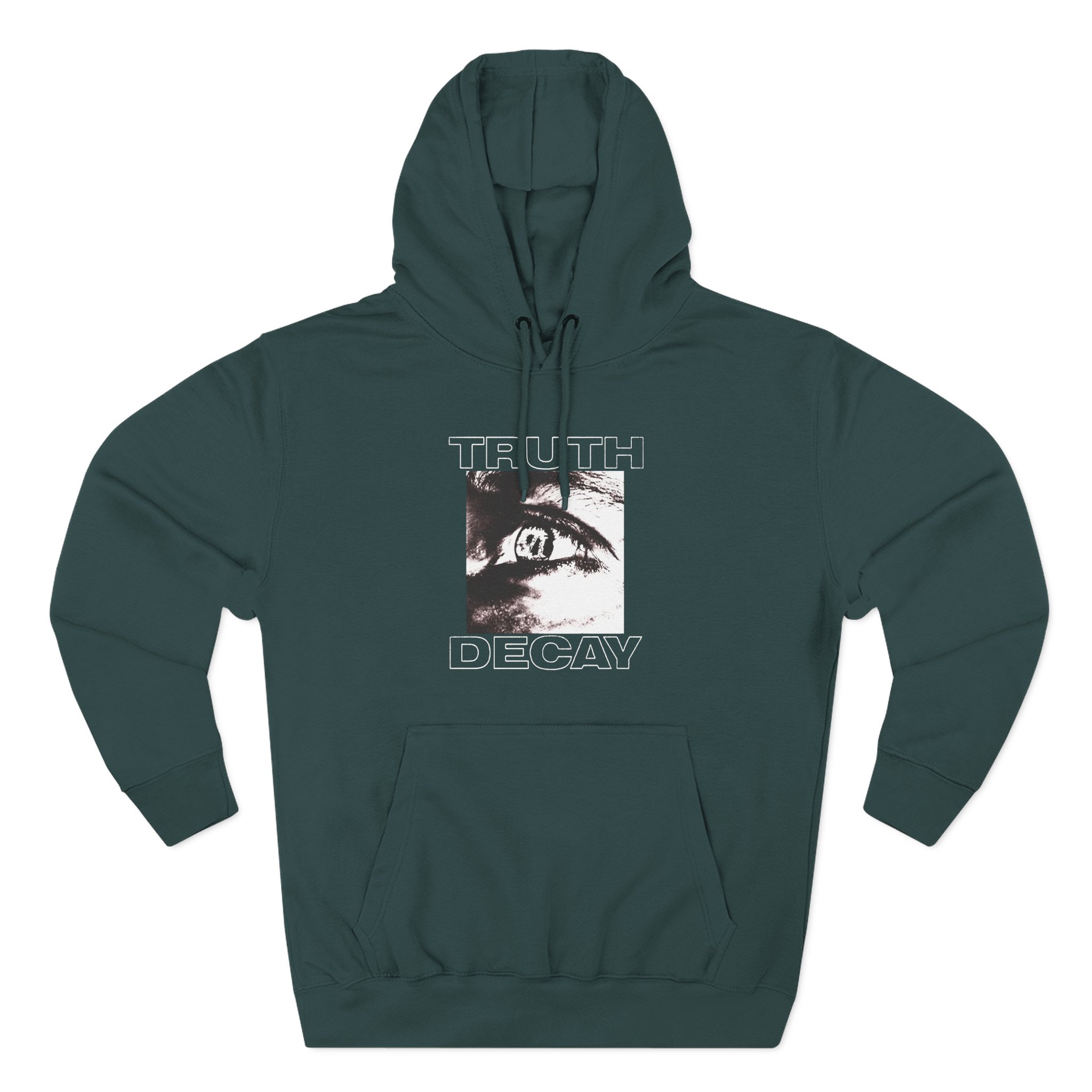 You Me at Six Truth Decay Eye Three-Panel Fleece Hoodie