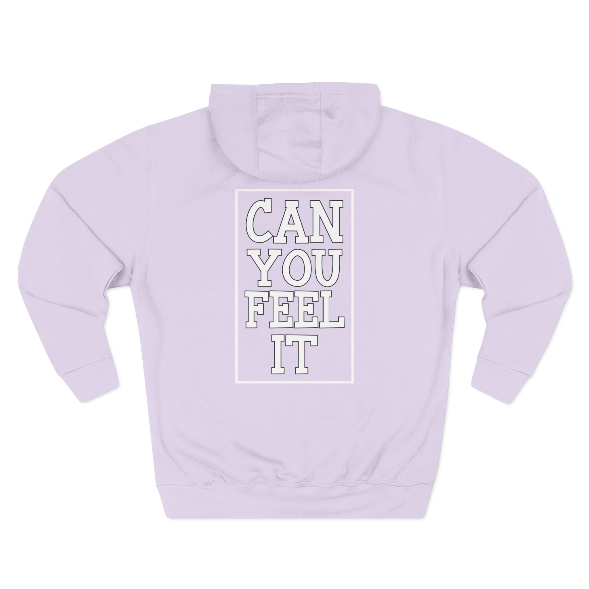 Inclination Can You Feel It Three-Panel Fleece Hoodie