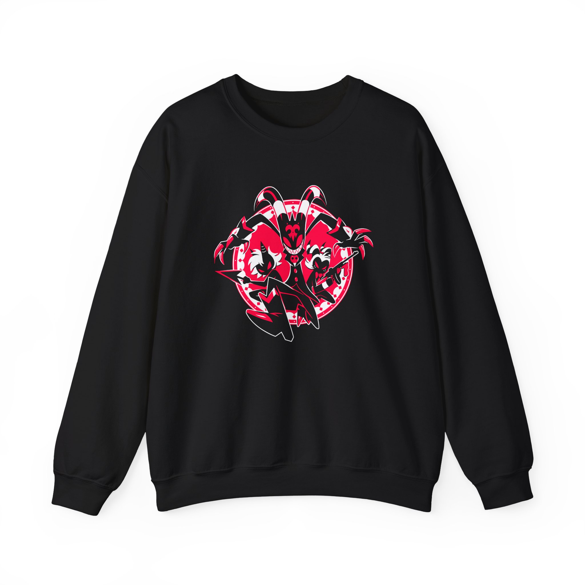Helluva Boss I.M.P. Unisex Heavy Blendâ„¢ Crewneck Sweatshirt