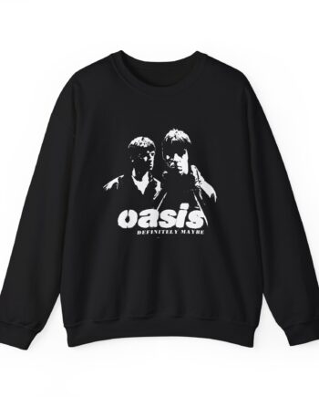 Oasis Photo Stencil Unisex Heavy Blend™ Crewneck Sweatshirt