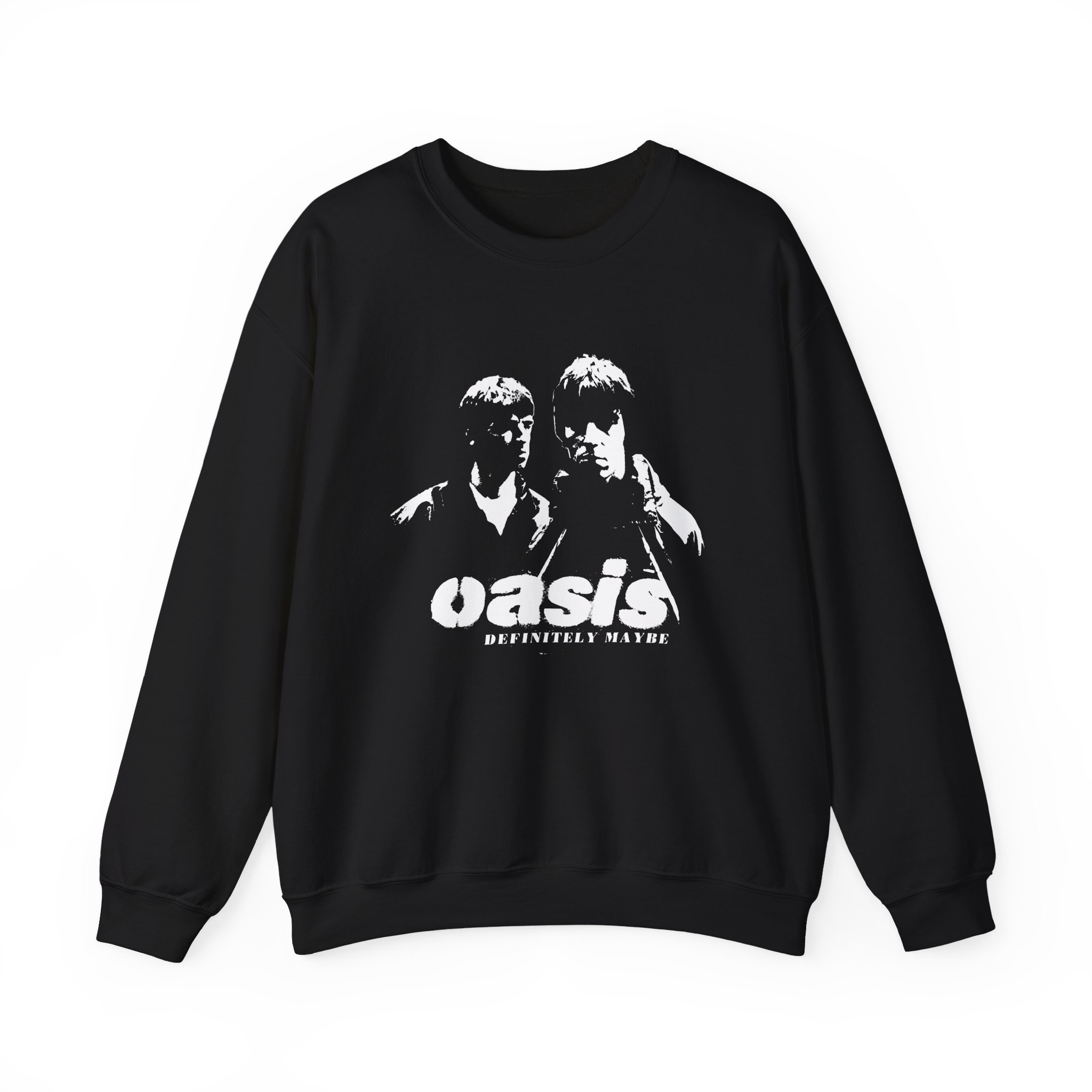 Oasis Photo Stencil Unisex Heavy Blendâ„¢ Crewneck Sweatshirt