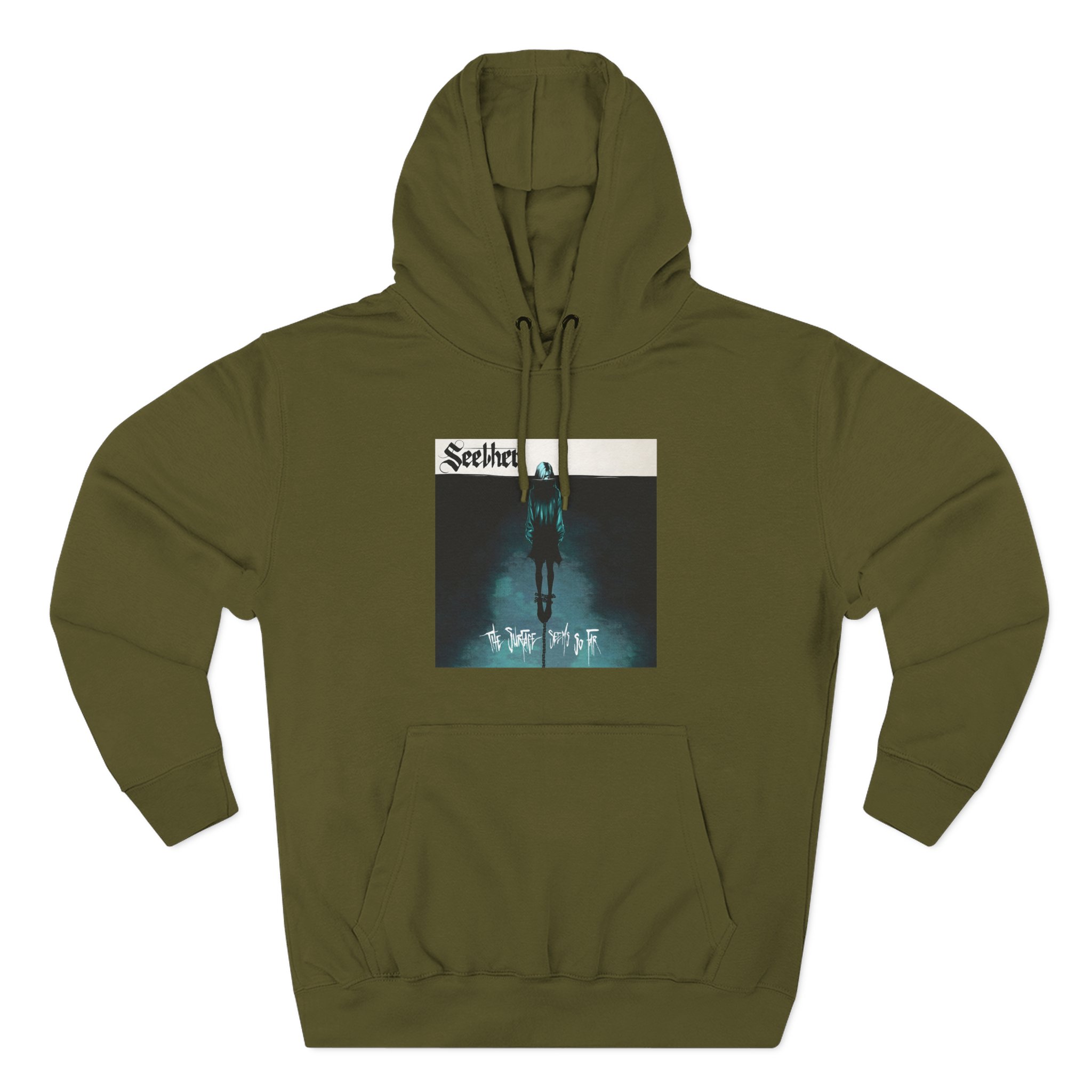 Seether the Surface Seems So Far Three-Panel Fleece Hoodie