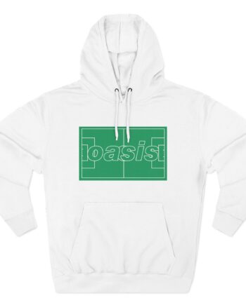 Oasis Logo Pitch Three-Panel Fleece Hoodie