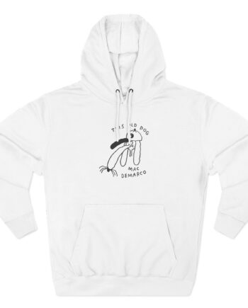 Mac Demarco Dog Doodle Three-Panel Fleece Hoodie