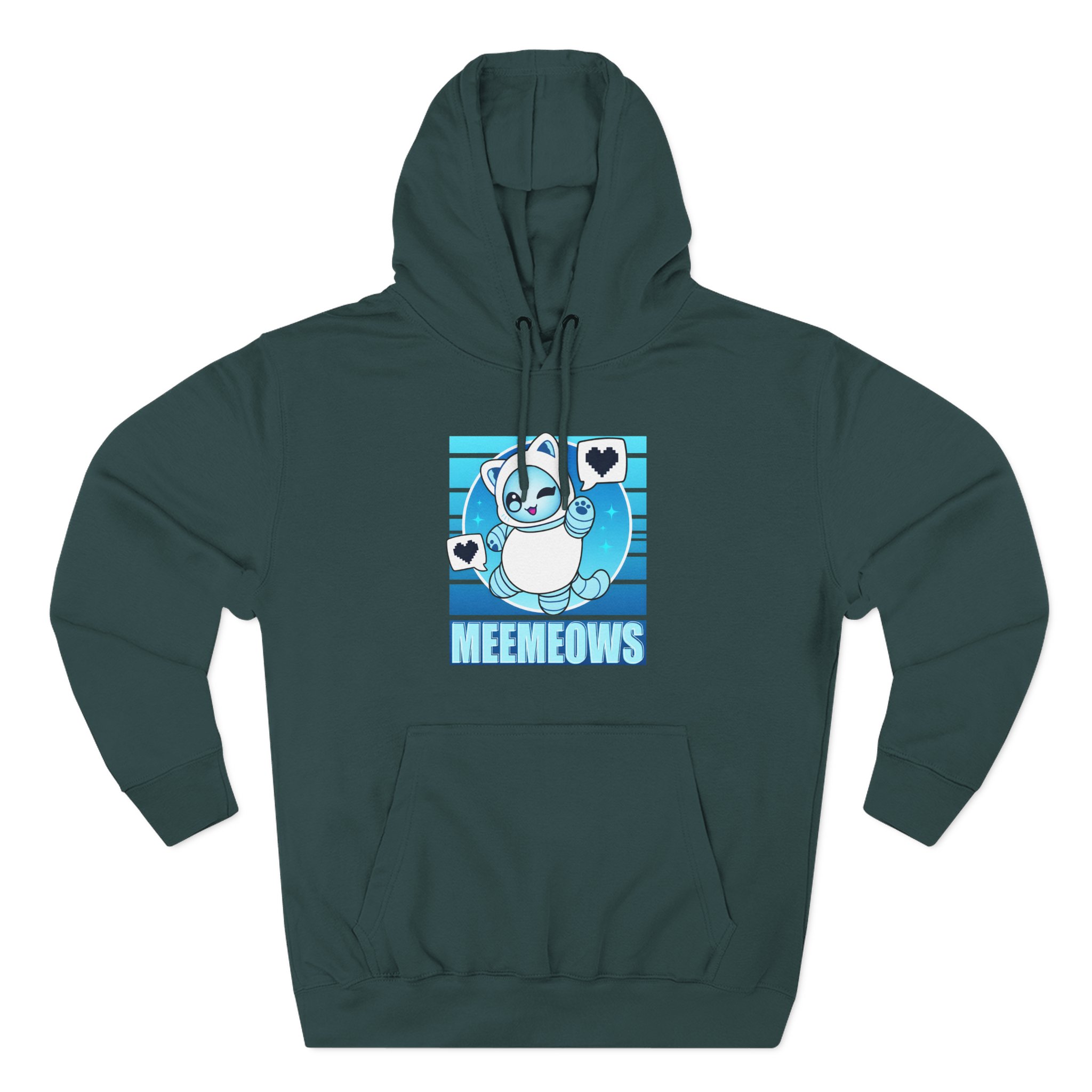 Aphmau Robot Cat Three-Panel Fleece Hoodie