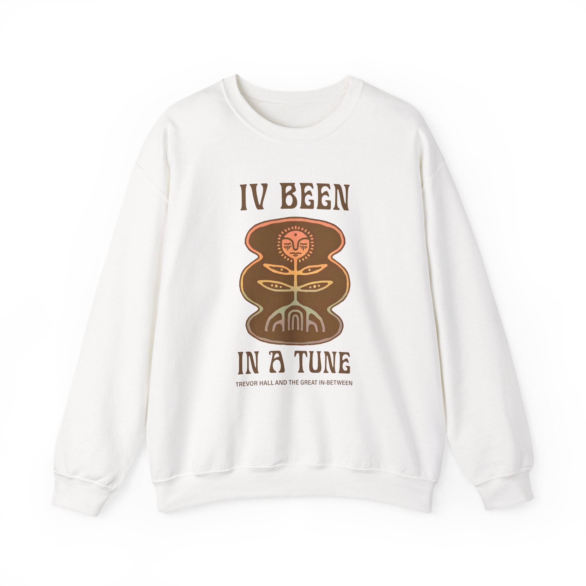 Trevor Hall in a Tune Unisex Heavy Blendâ„¢ Crewneck Sweatshirt