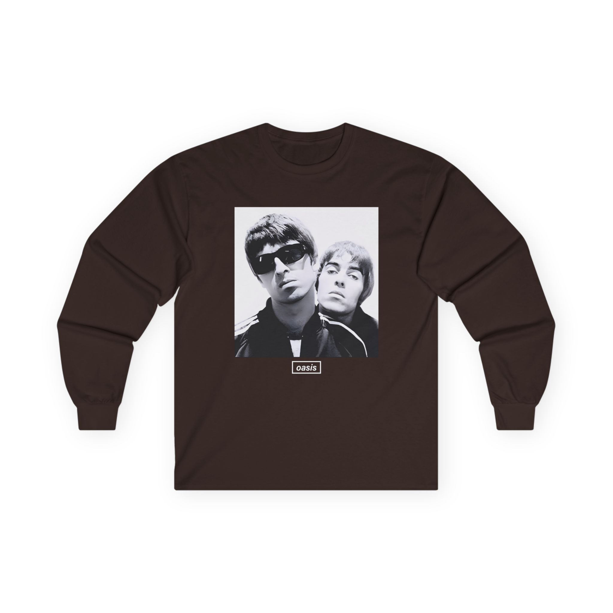 Oasis Liam & Noel Unisex Ultra Cotton Long Sleeve Tee