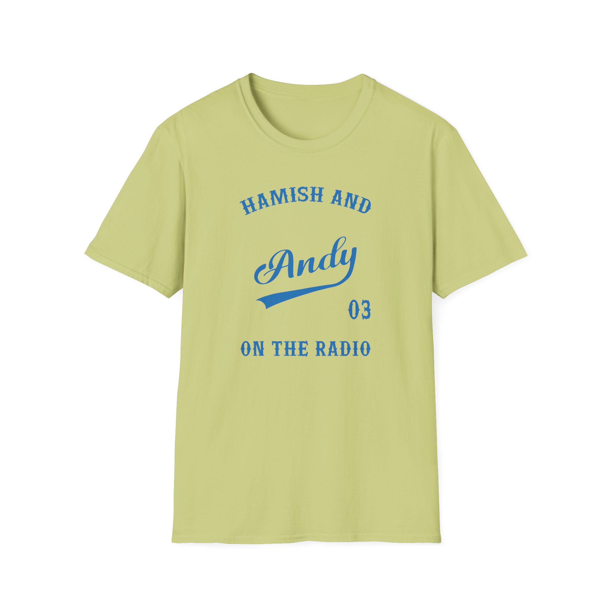 Hamish and Andy Unisex Softstyle T-Shirt