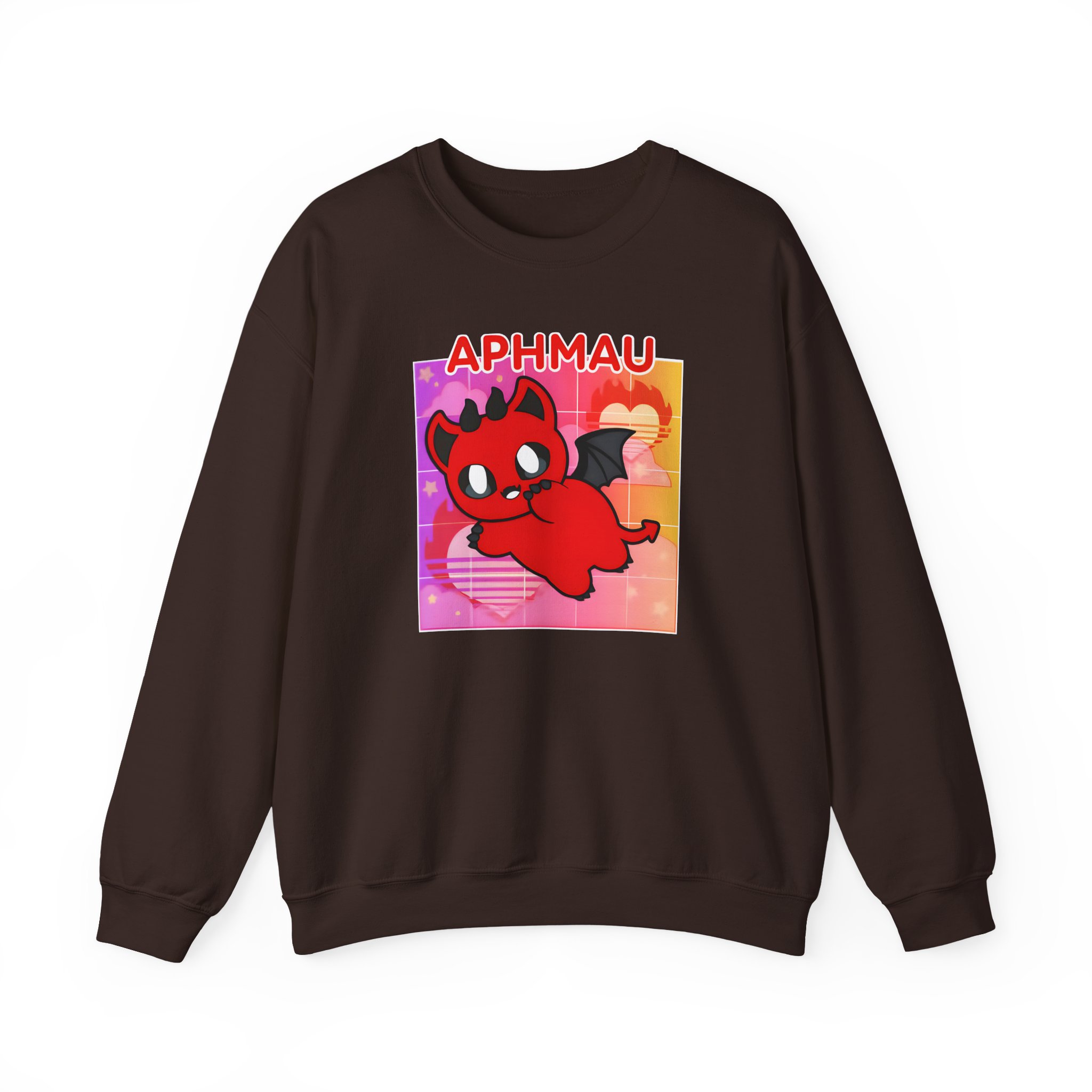 Aphmau Demon Cat Unisex Heavy Blendâ„¢ Crewneck Sweatshirt