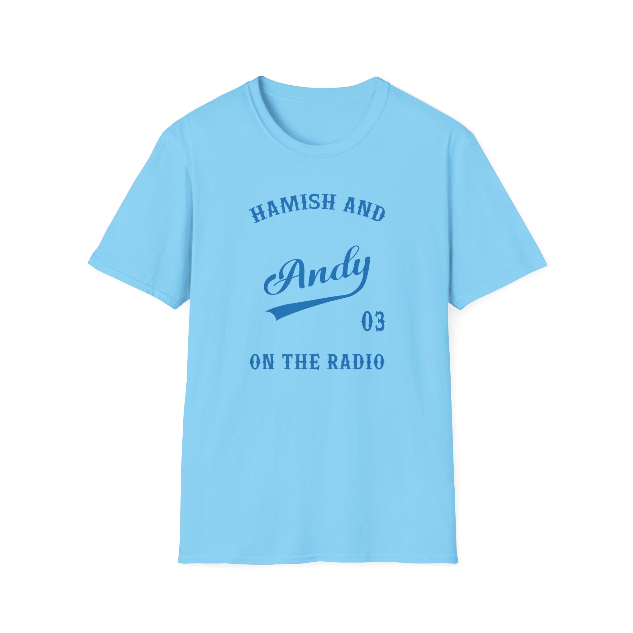 Hamish and Andy Unisex Softstyle T-Shirt